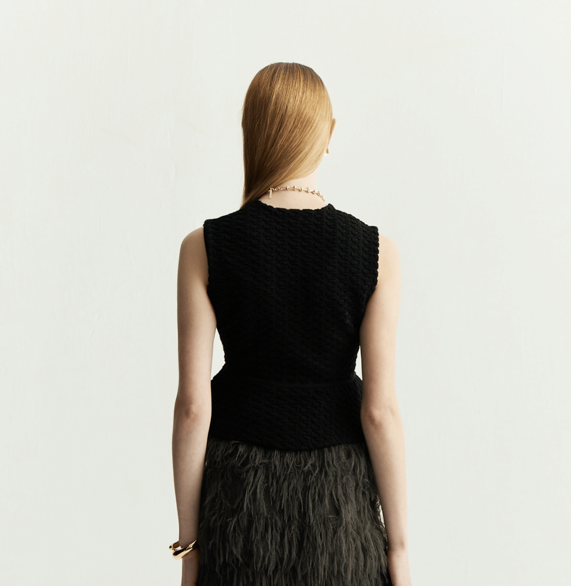 EMBOSSED WAISTCOAT made by CRUSH Collection