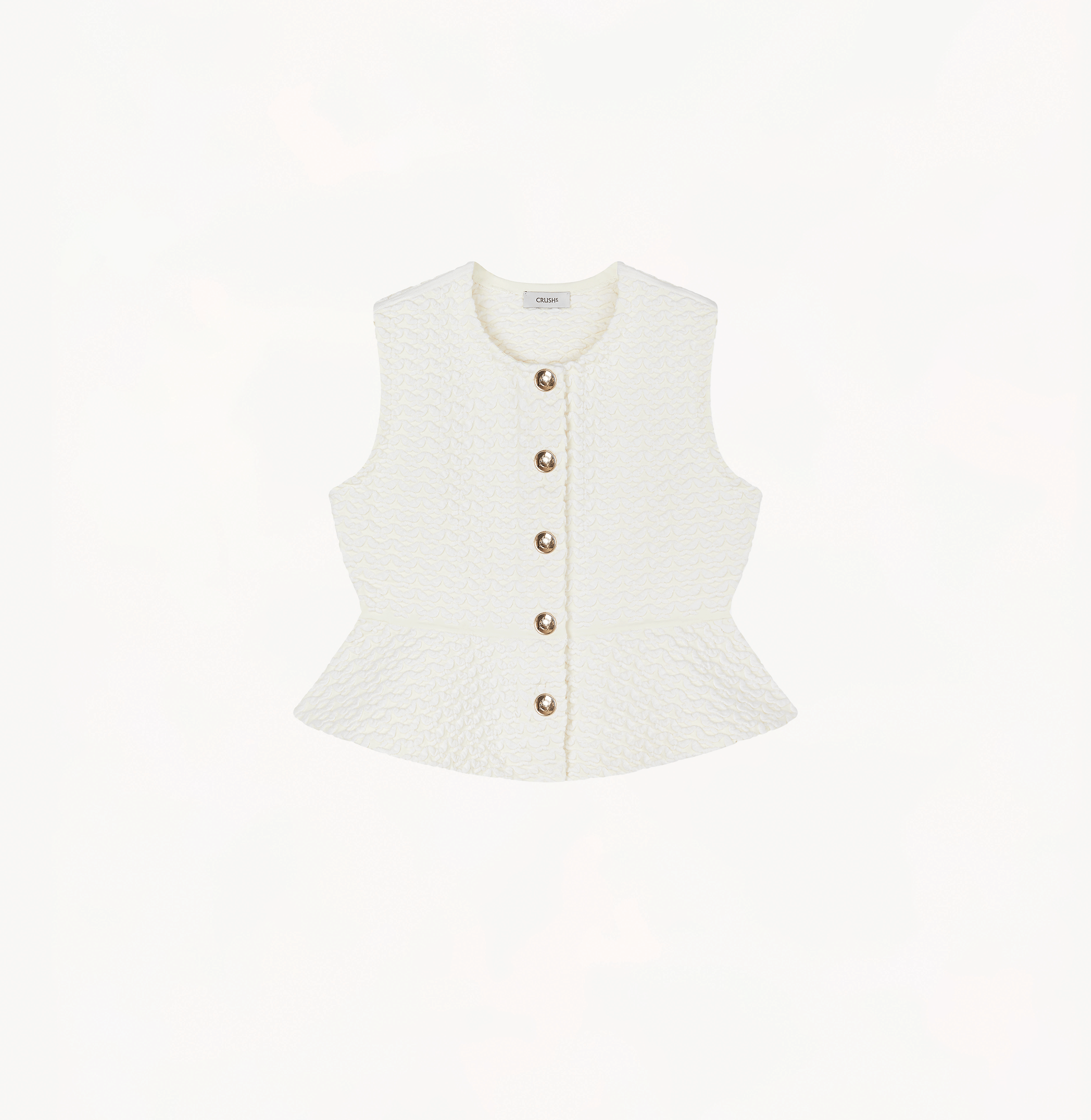 EMBOSSED WAISTCOAT made by CRUSH Collection