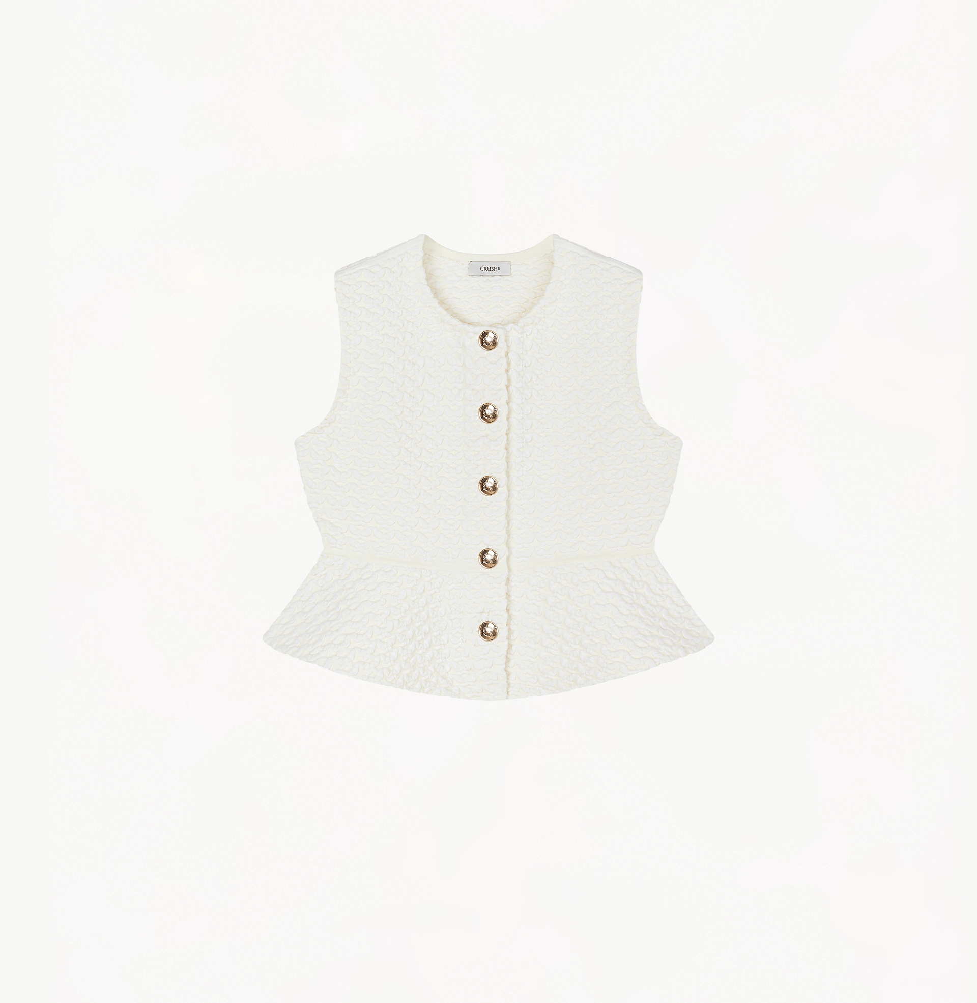 EMBOSSED WAISTCOAT made by CRUSH Collection