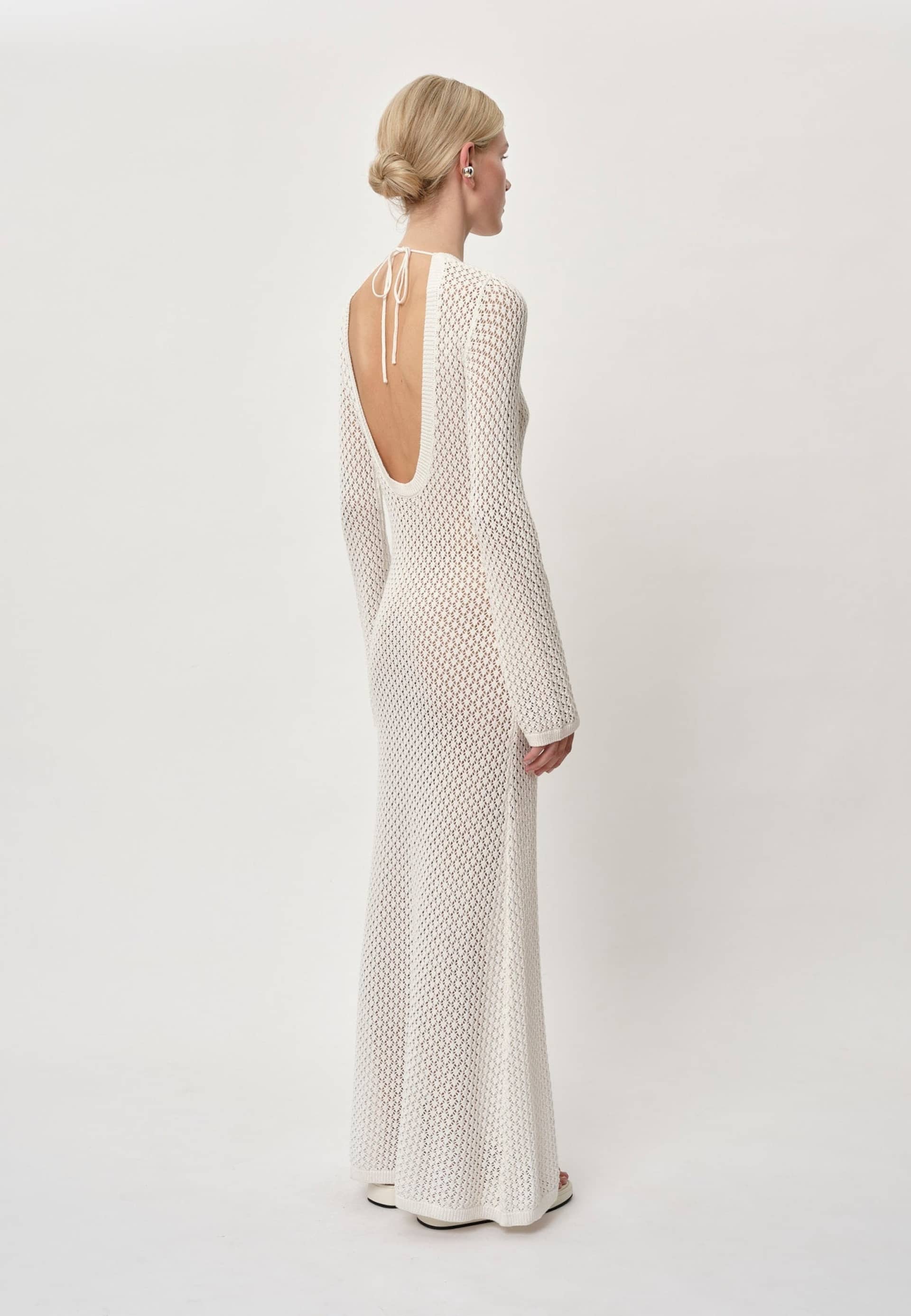 Kine Knit Dress - Creme made by HERSKIND