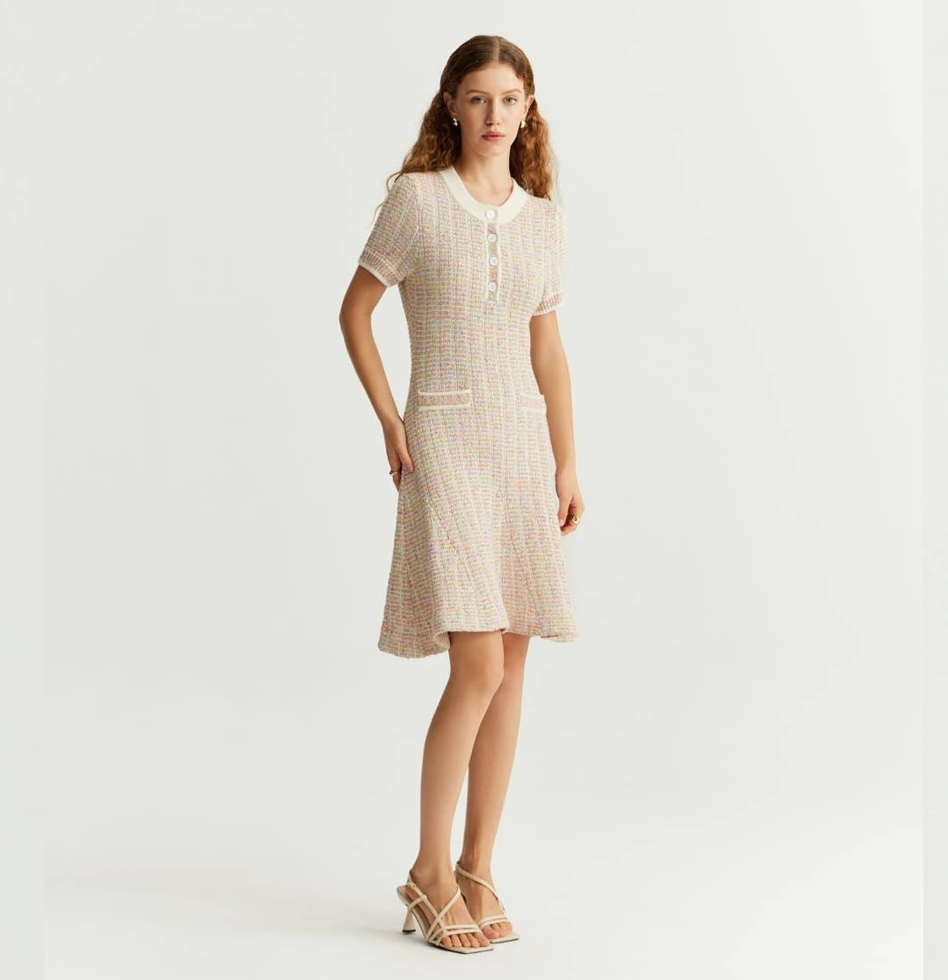 MULTICOLOR GRADIENT DRESS made by CRUSH Collection