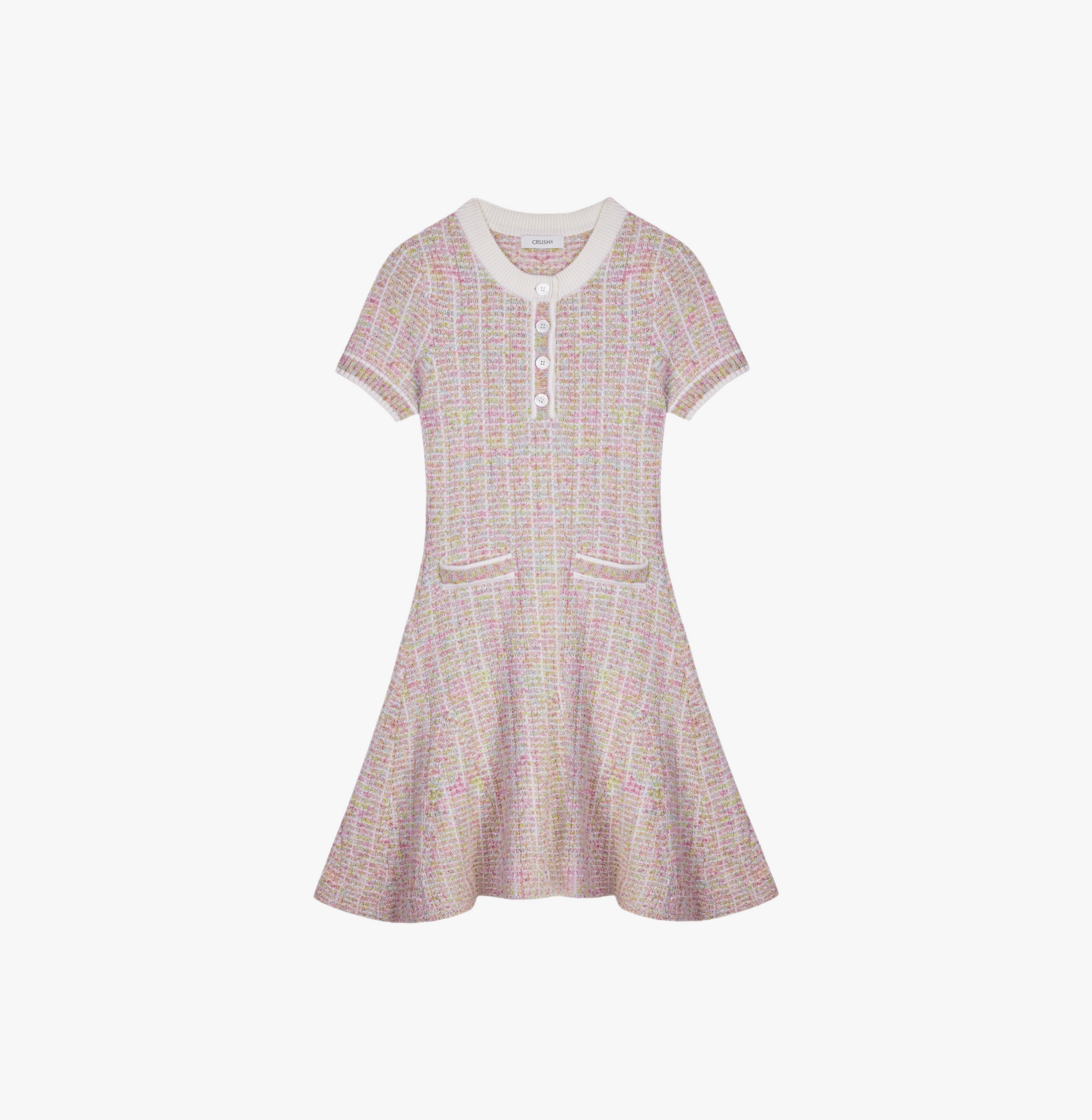 MULTICOLOR GRADIENT DRESS made by CRUSH Collection