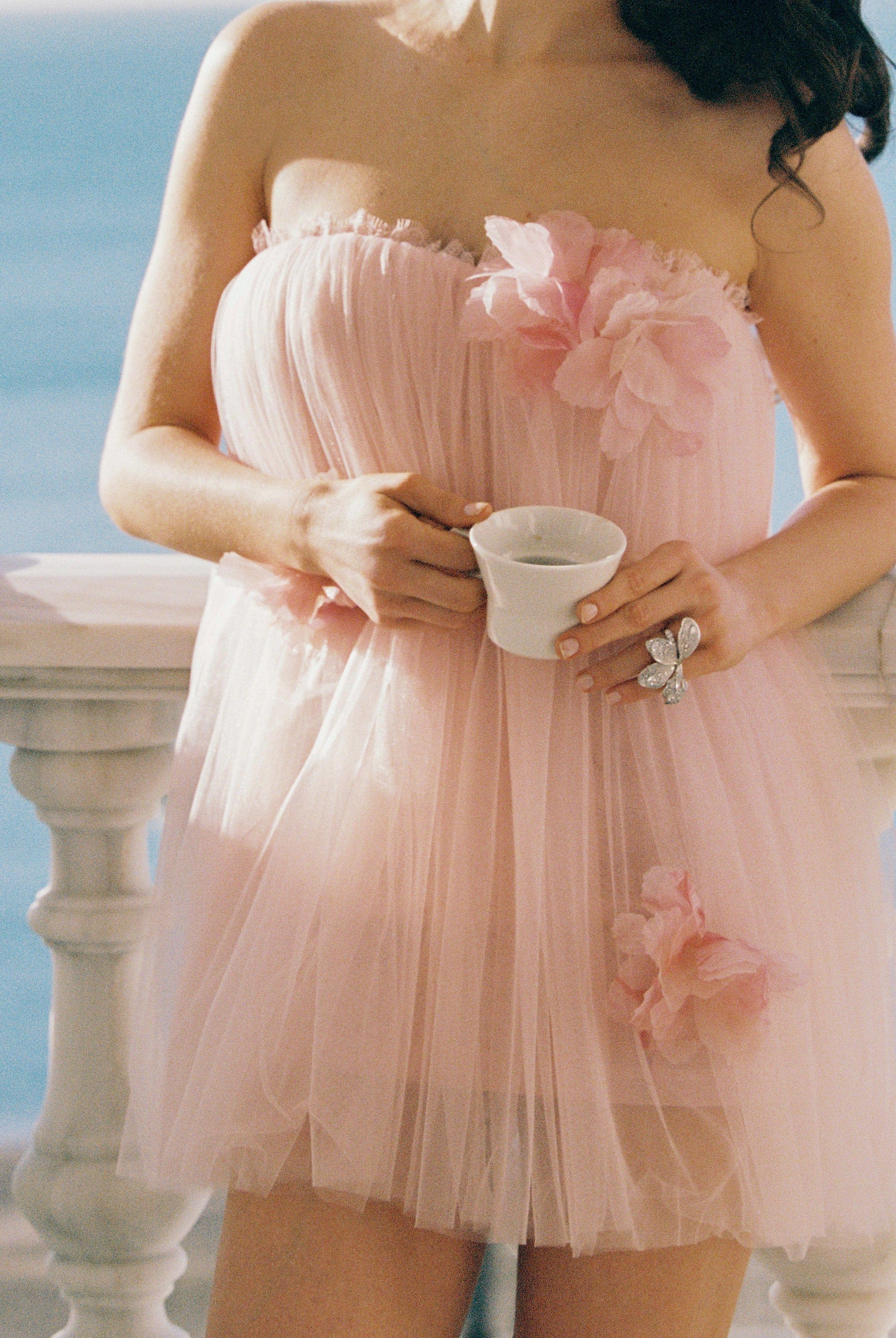 Kensingten Dress (Pink) made by Nana Jacqueline