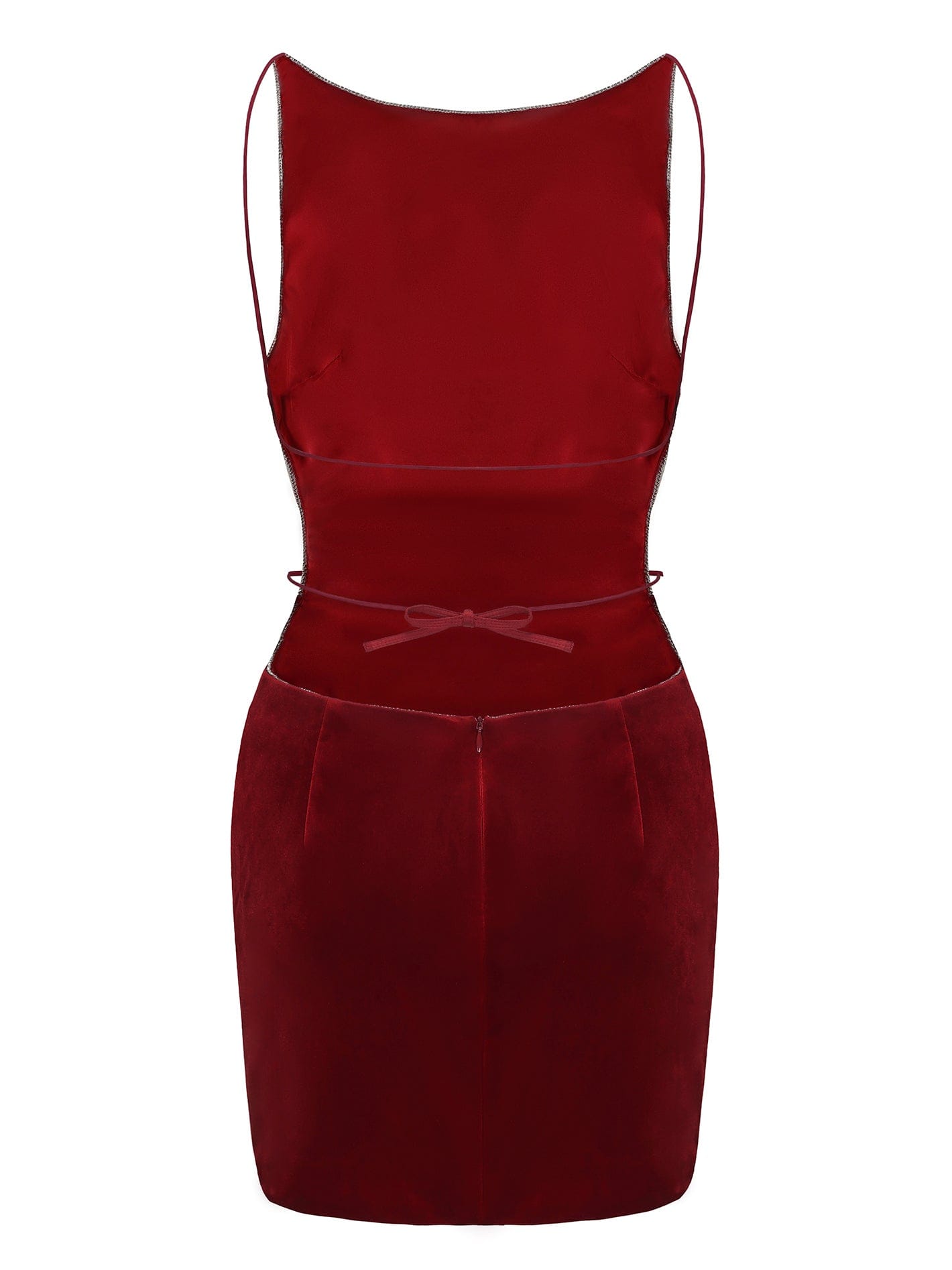 Lucia Velvet Dress (Red) made by Nana Jacqueline