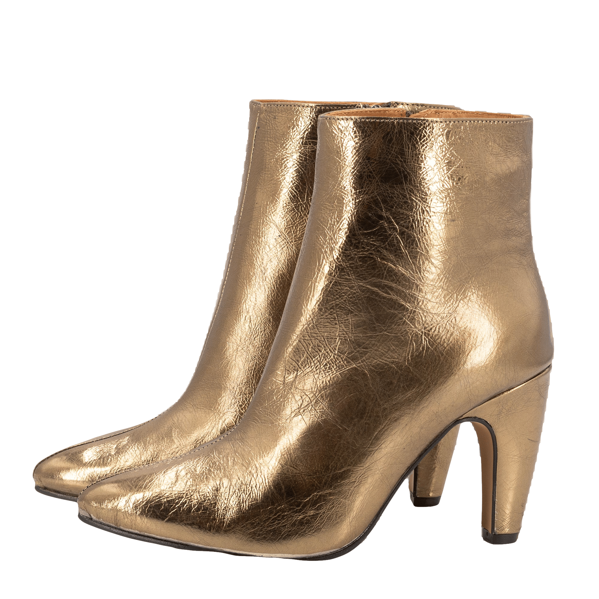 PYTON LEATHER BOOTIES made by Toral