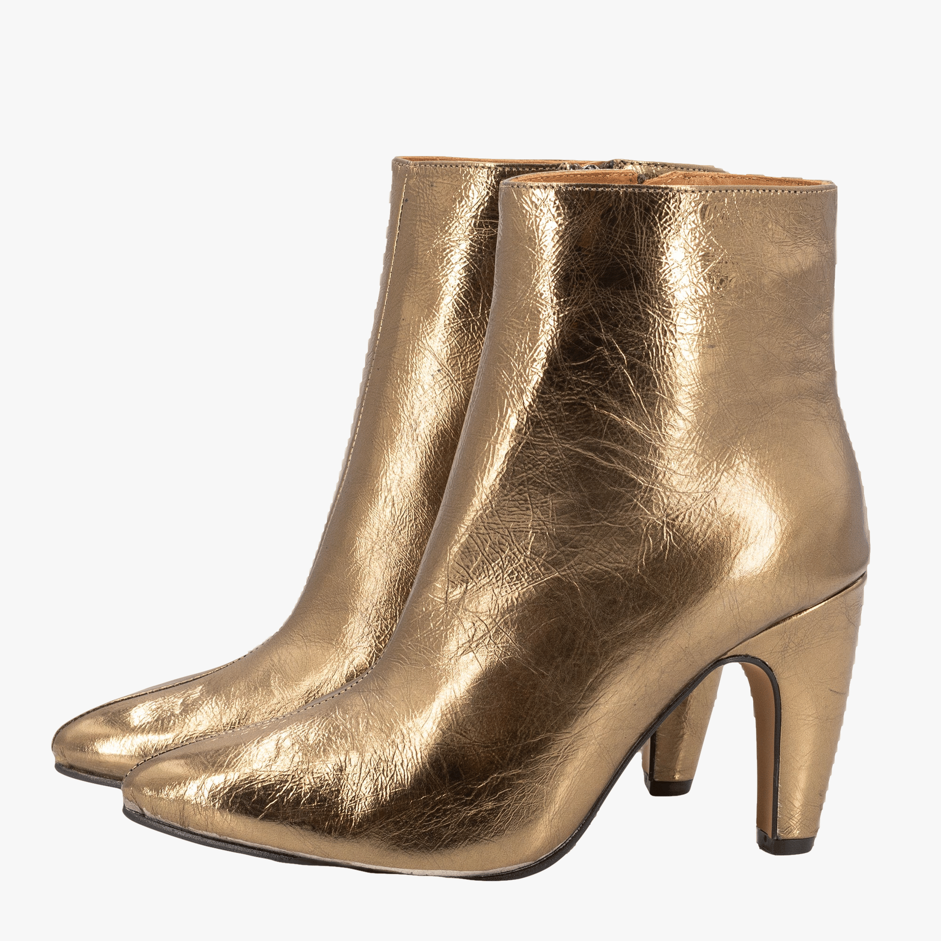 PYTON LEATHER BOOTIES made by Toral