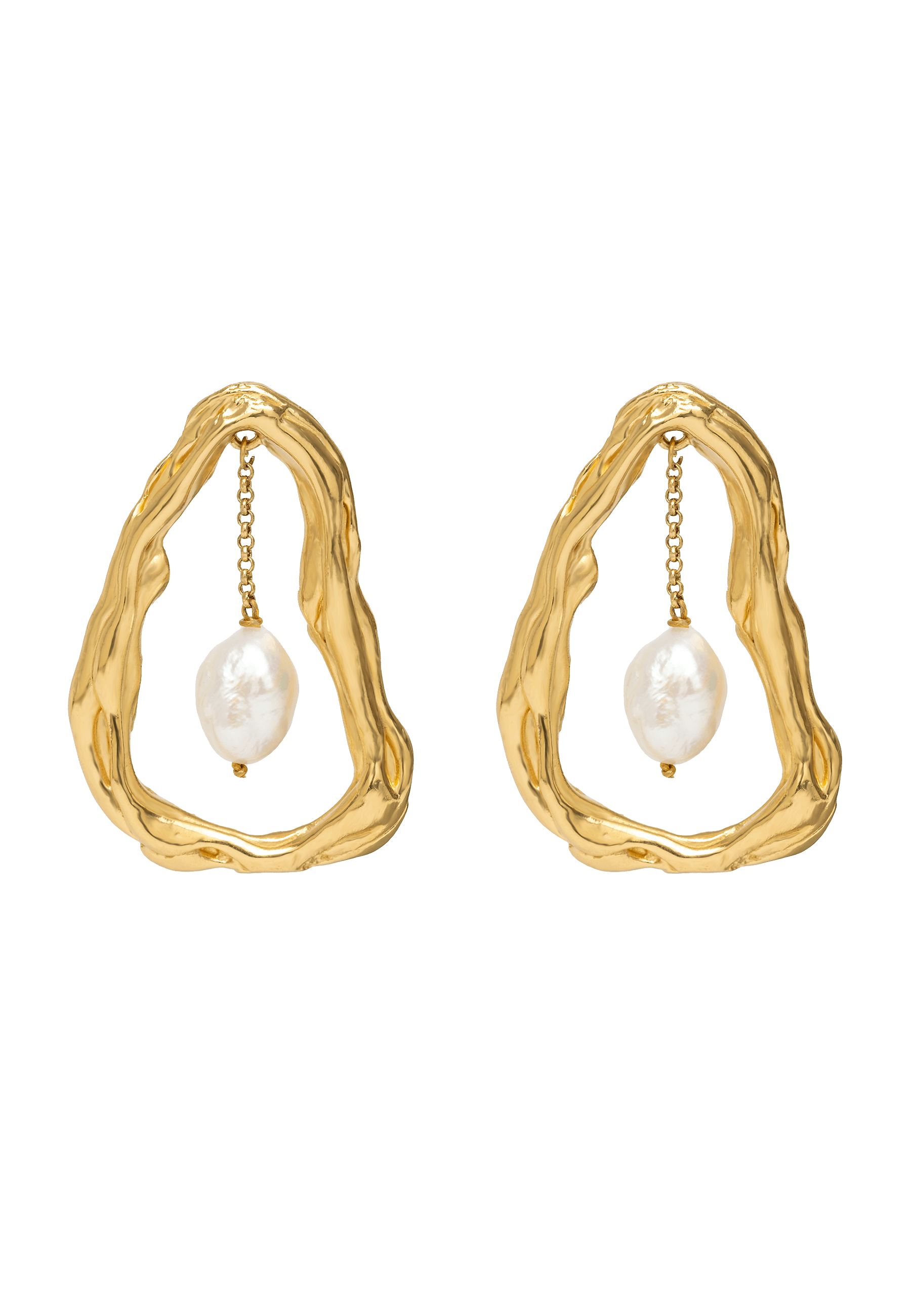 Giselle Pearl Earrings made by Lavani Jewels