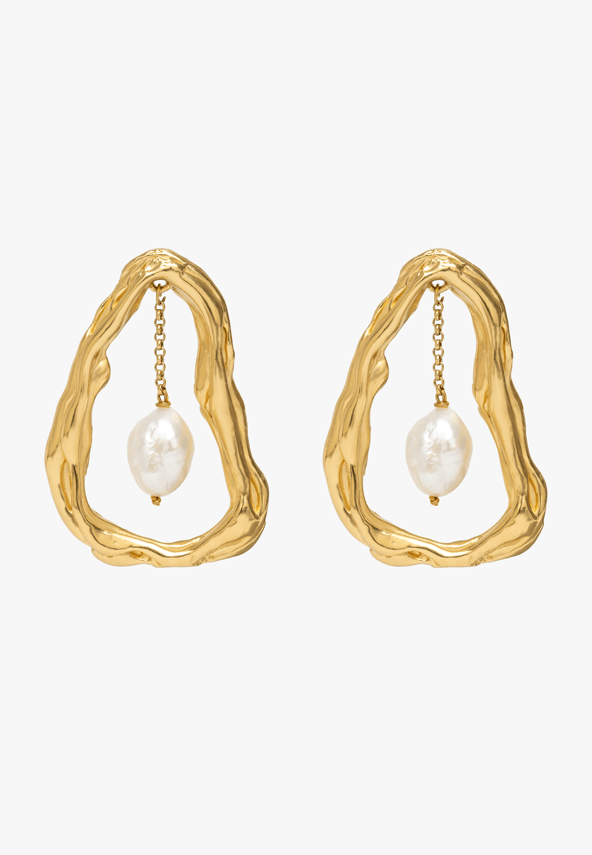 Giselle Pearl Earrings made by Lavani Jewels