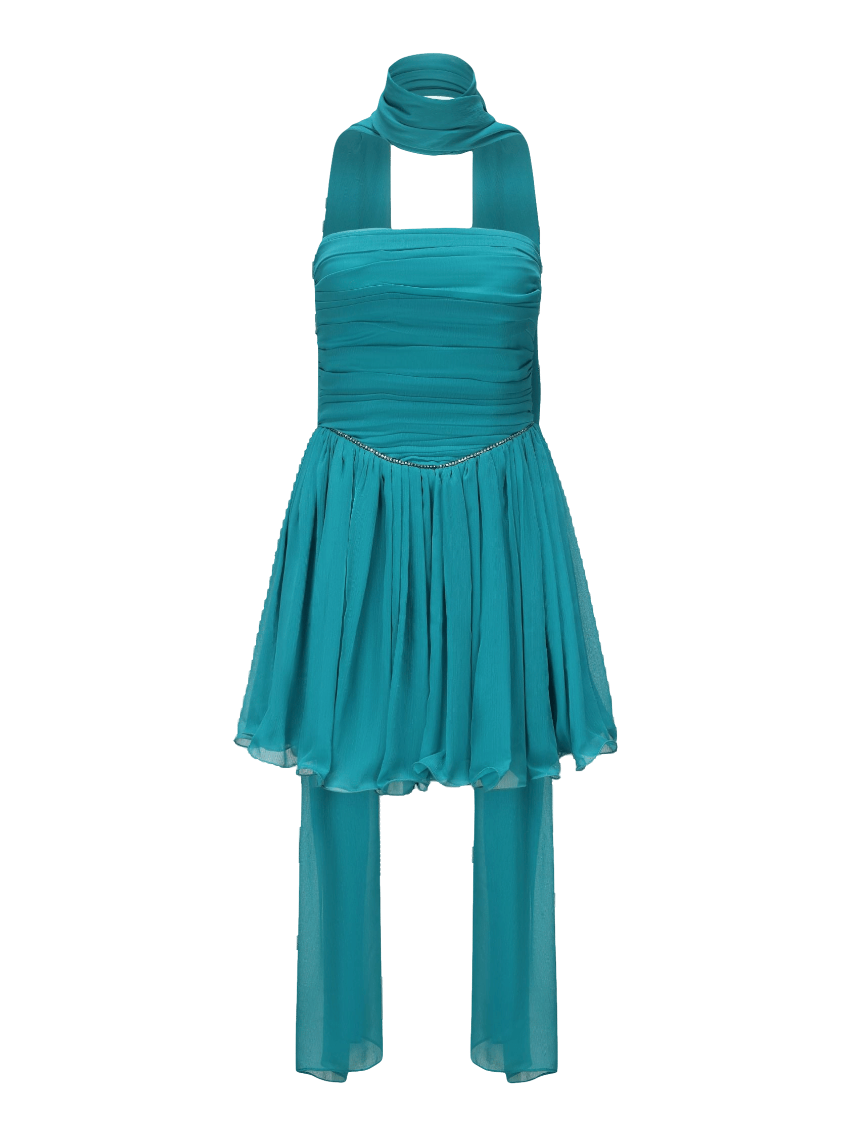 Chloe Dress (Blue) in Blue made by Nana Jacqueline