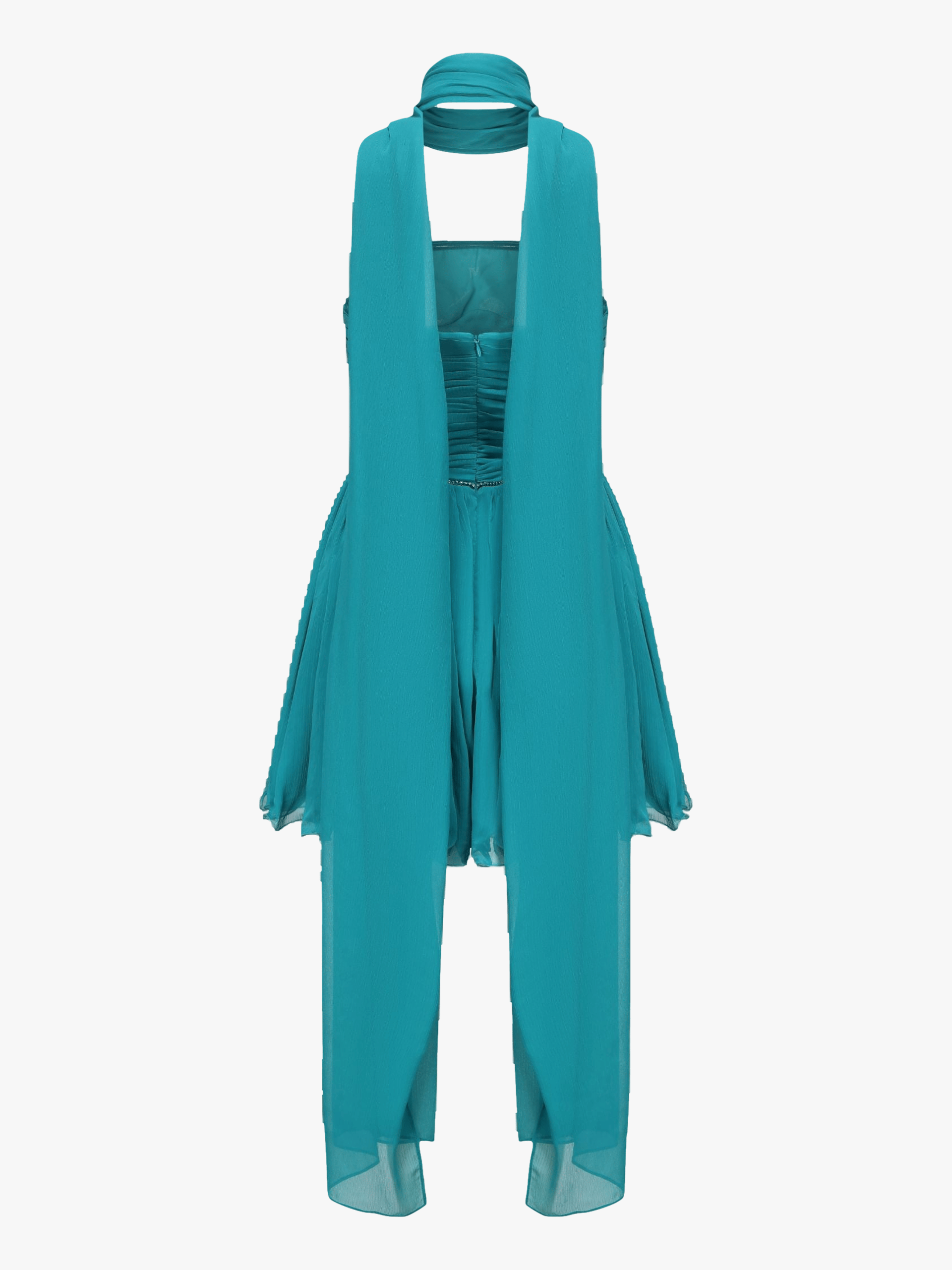 Chloe Dress (Blue) in Blue made by Nana Jacqueline