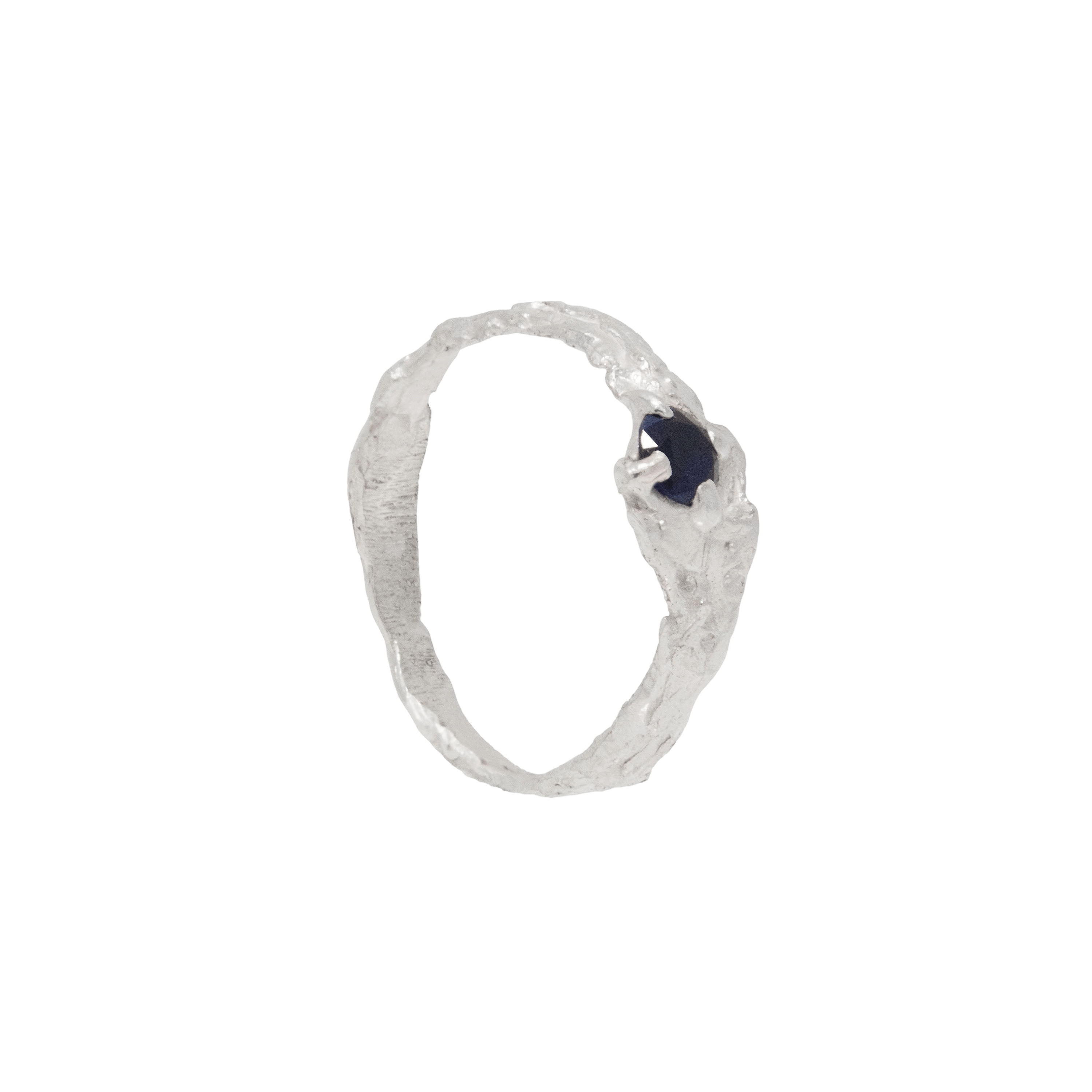 Ati Sapphire Argenti Ring made by Loveness Lee