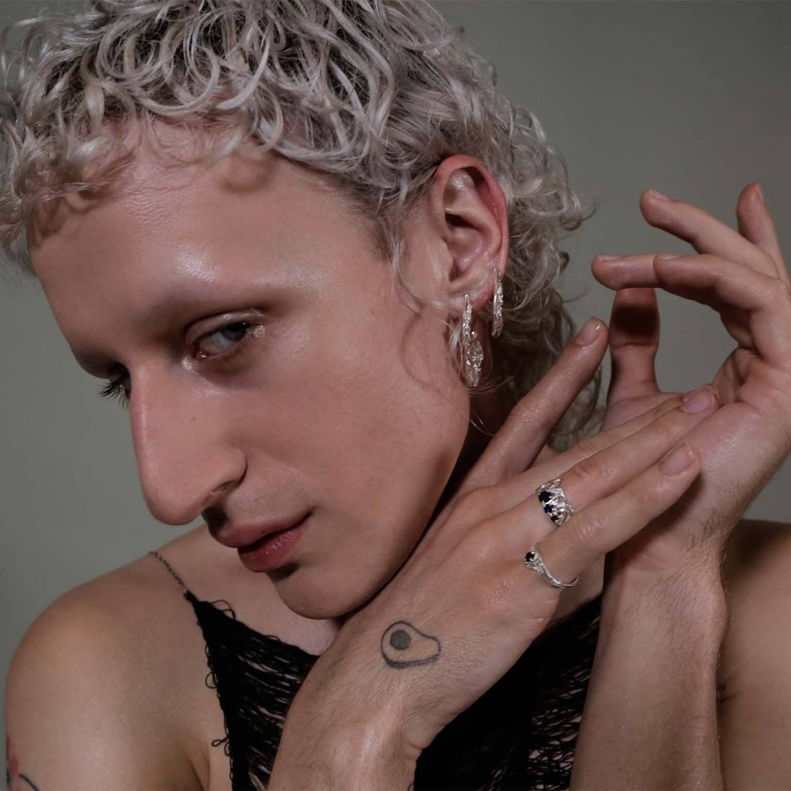 Ati Sapphire Argenti Ring made by Loveness Lee