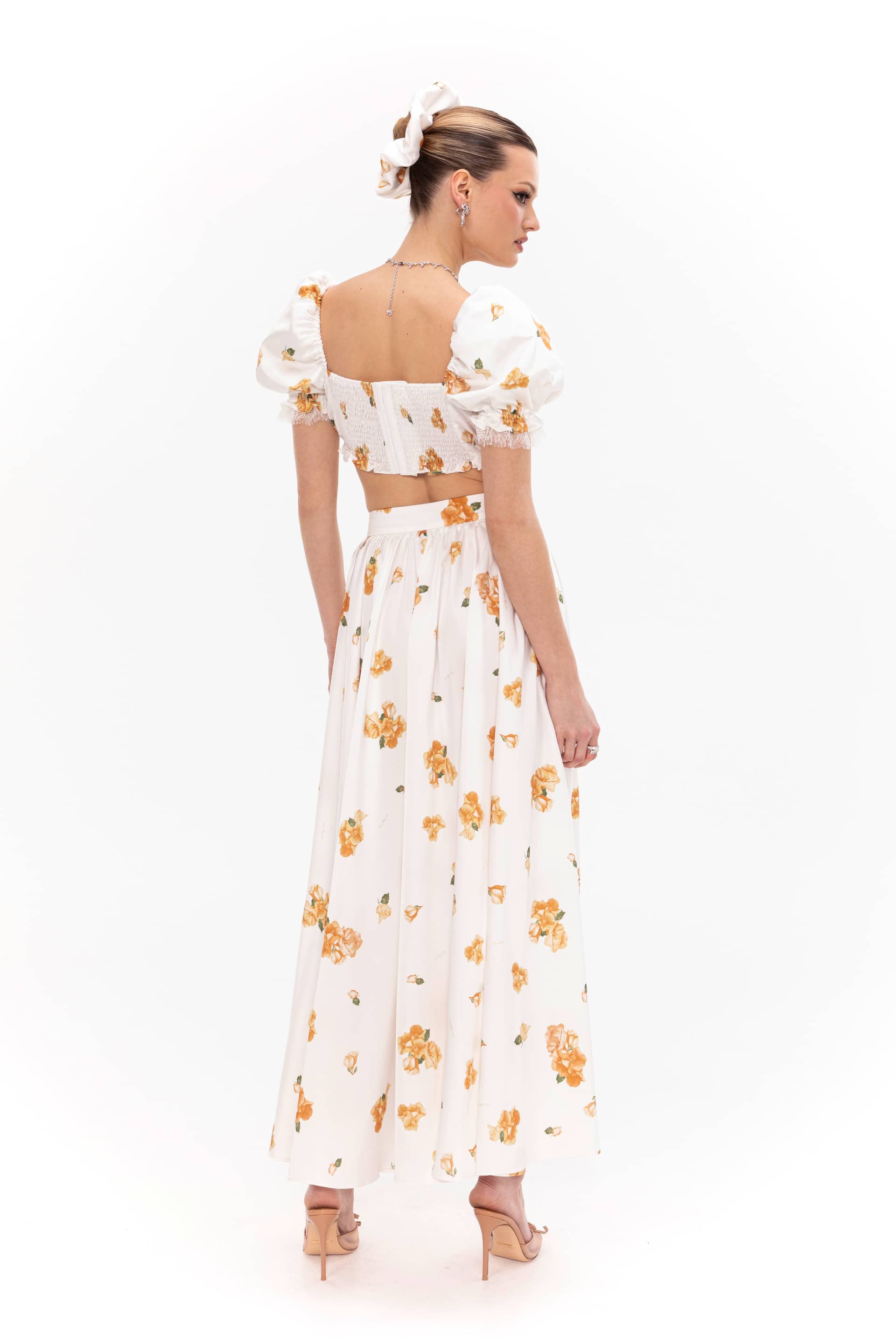 Theodora Top (Floral) made by Nana Jacqueline