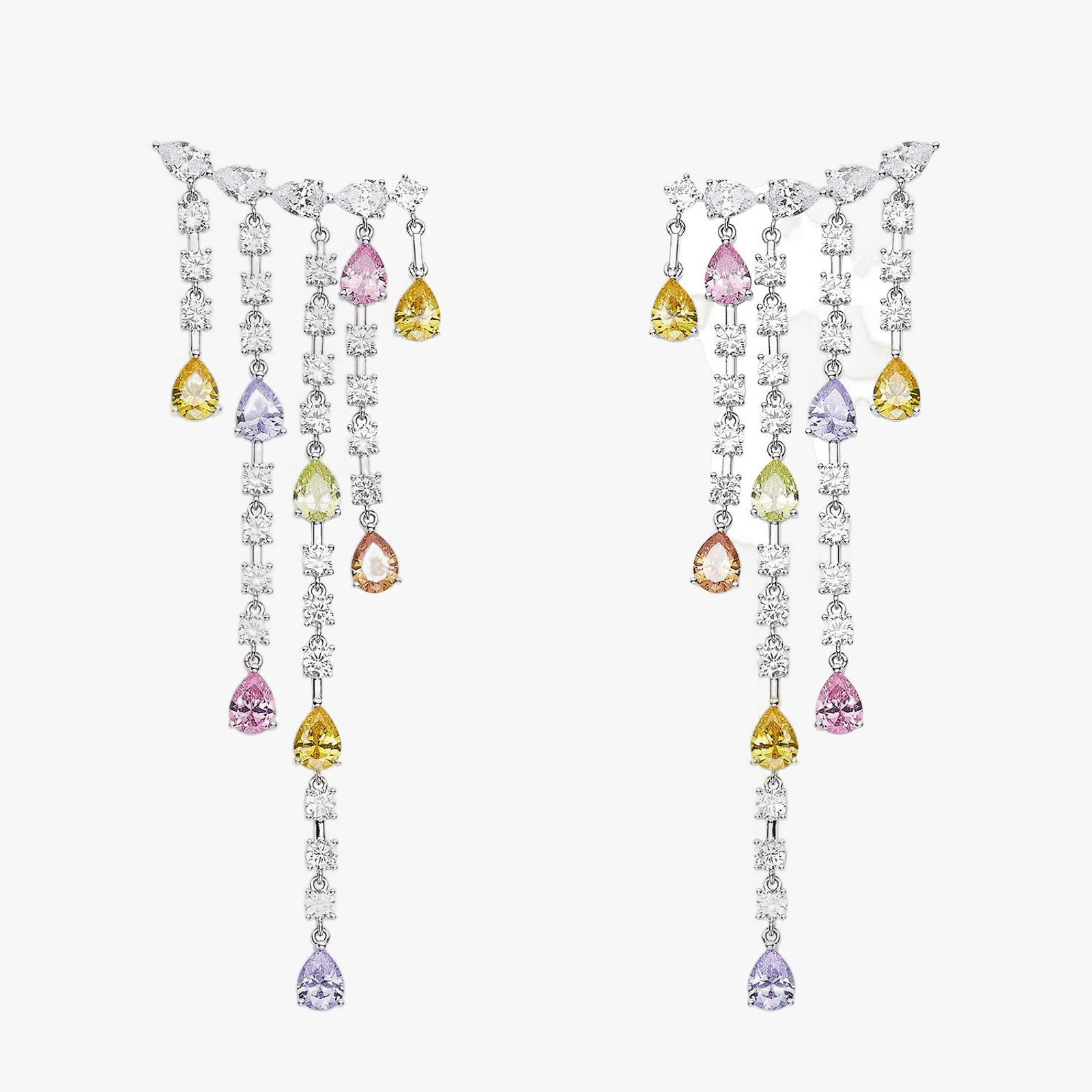 Ava Earrings in Multi color made by Nana Jacqueline