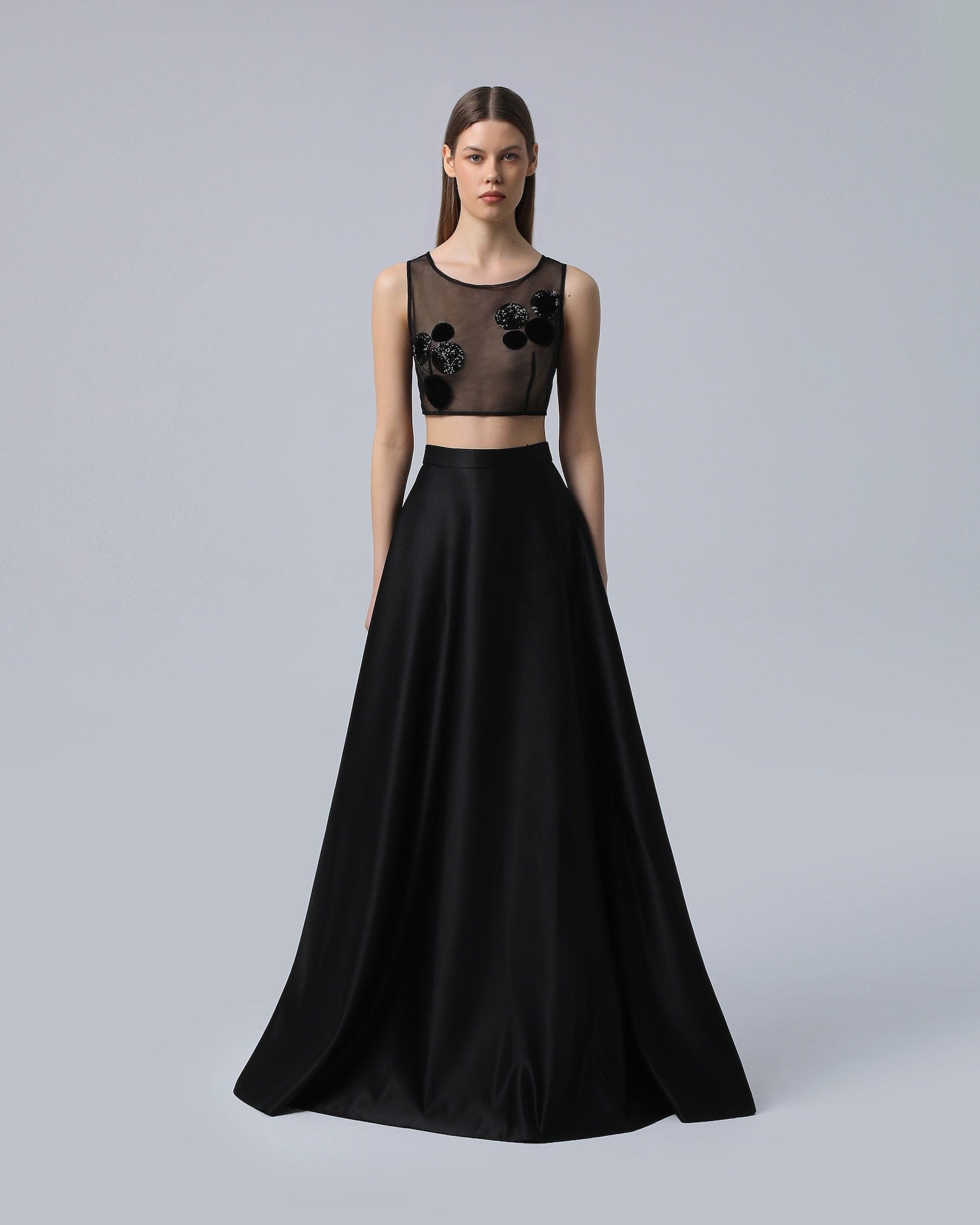 High Waist A-Line Maxi Skirt made by NDS The Label