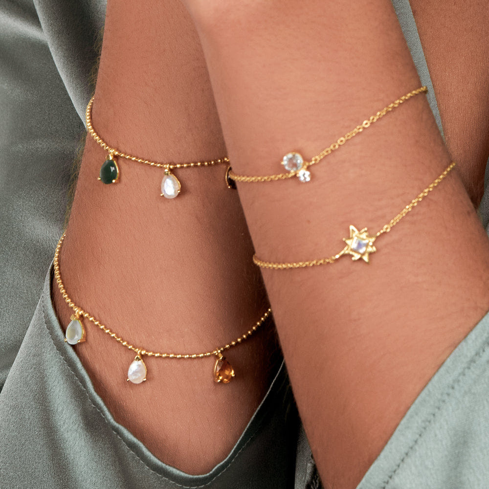 Water and Yellow Pride Bracelet made by Lavani Jewels