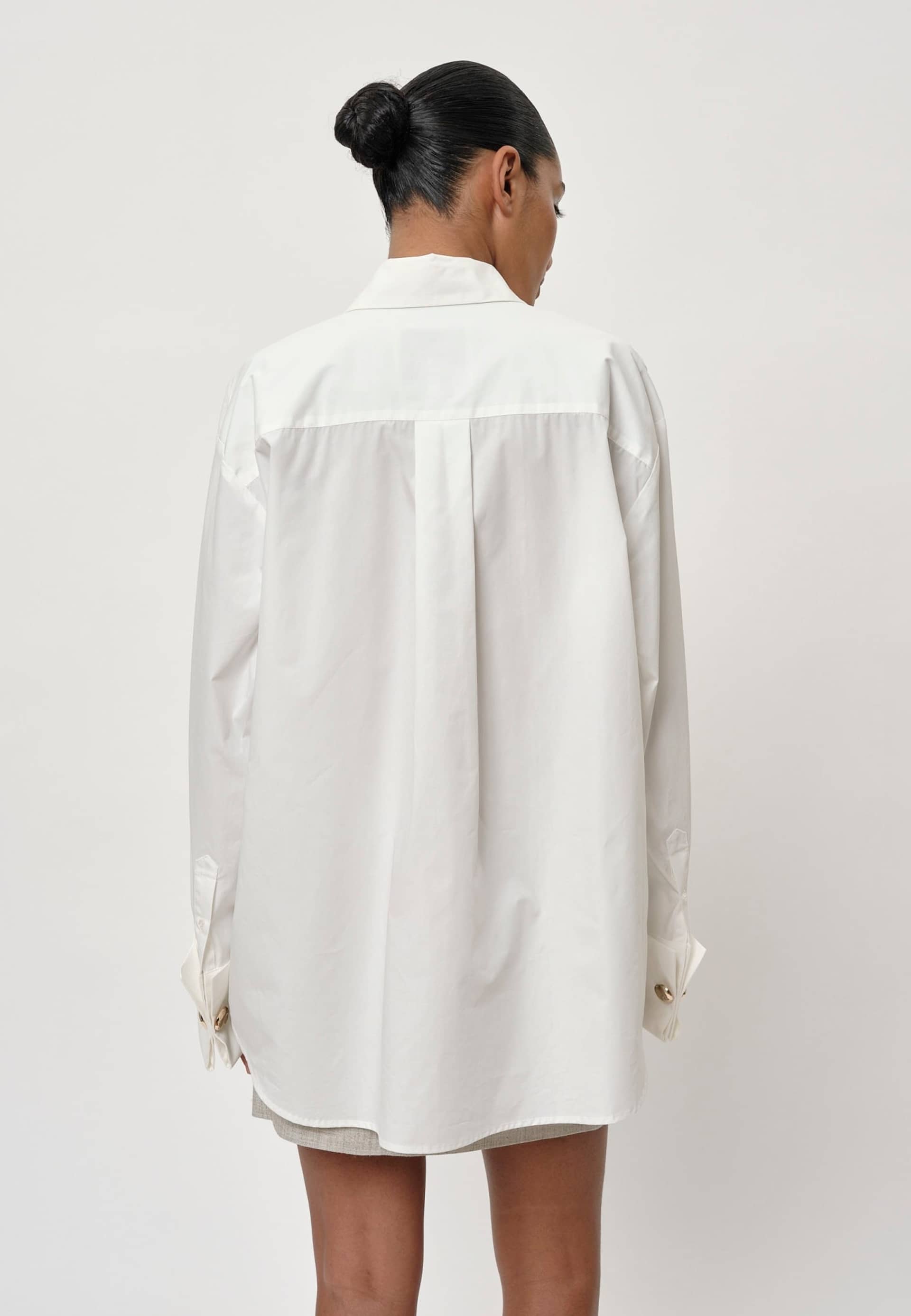 Olga Shirt - White made by HERSKIND