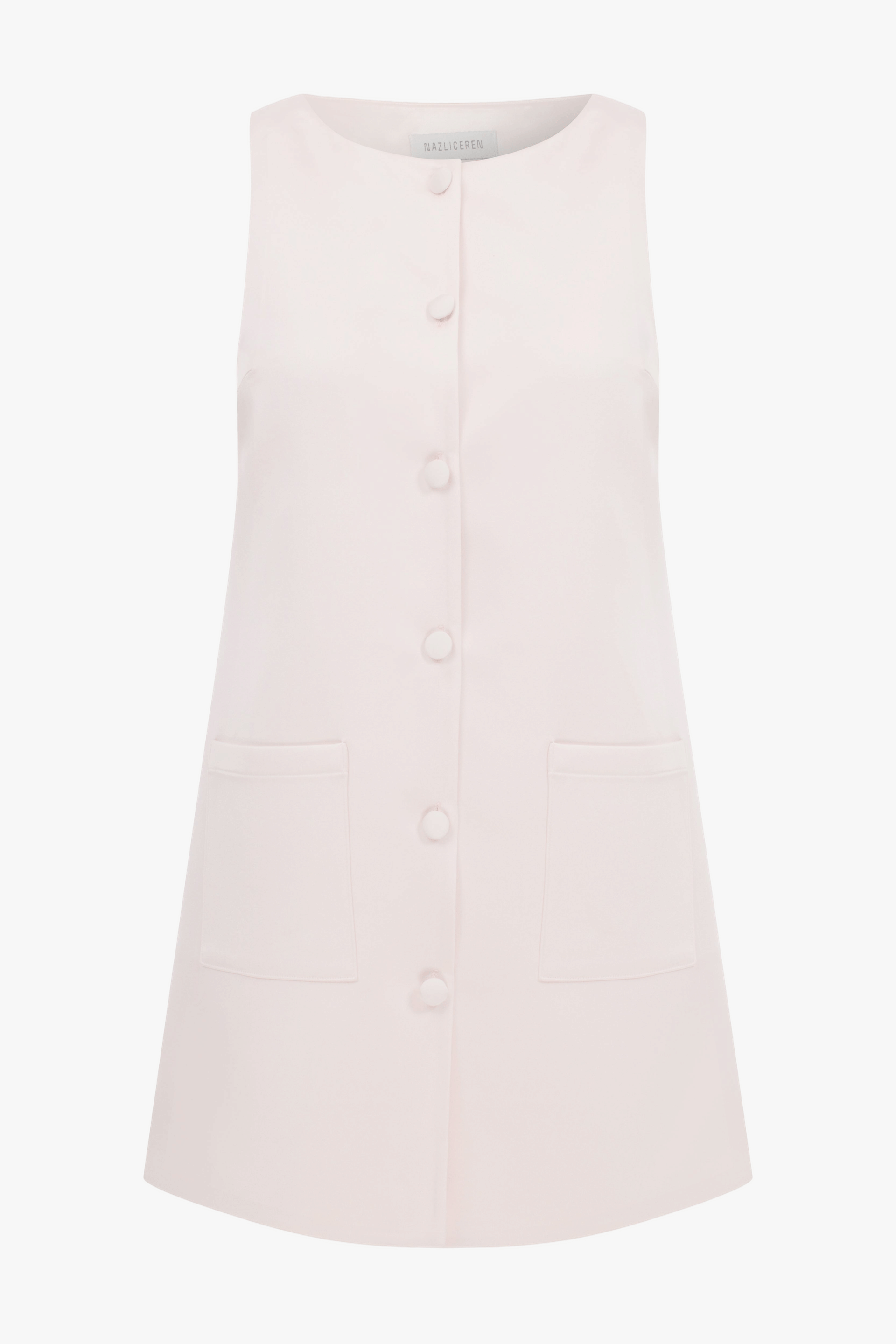 Odette Dress In Cloud Pink made by Nazli Ceren