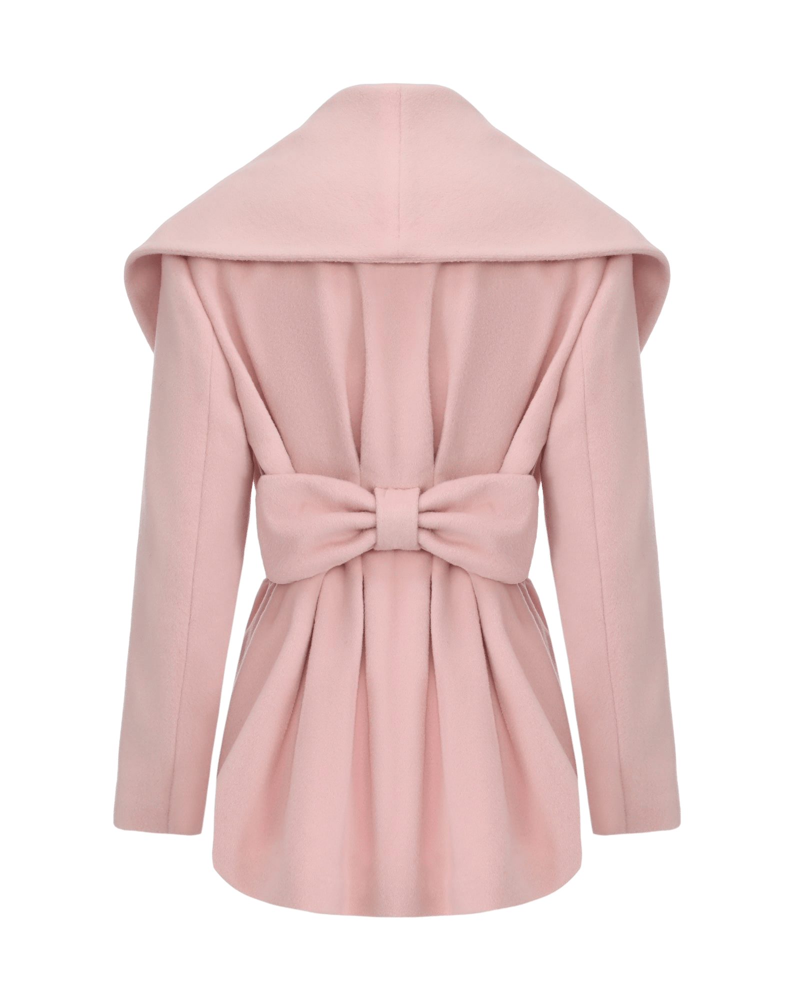 Victoria Bow Coat (Pink) made by Nana Jacqueline