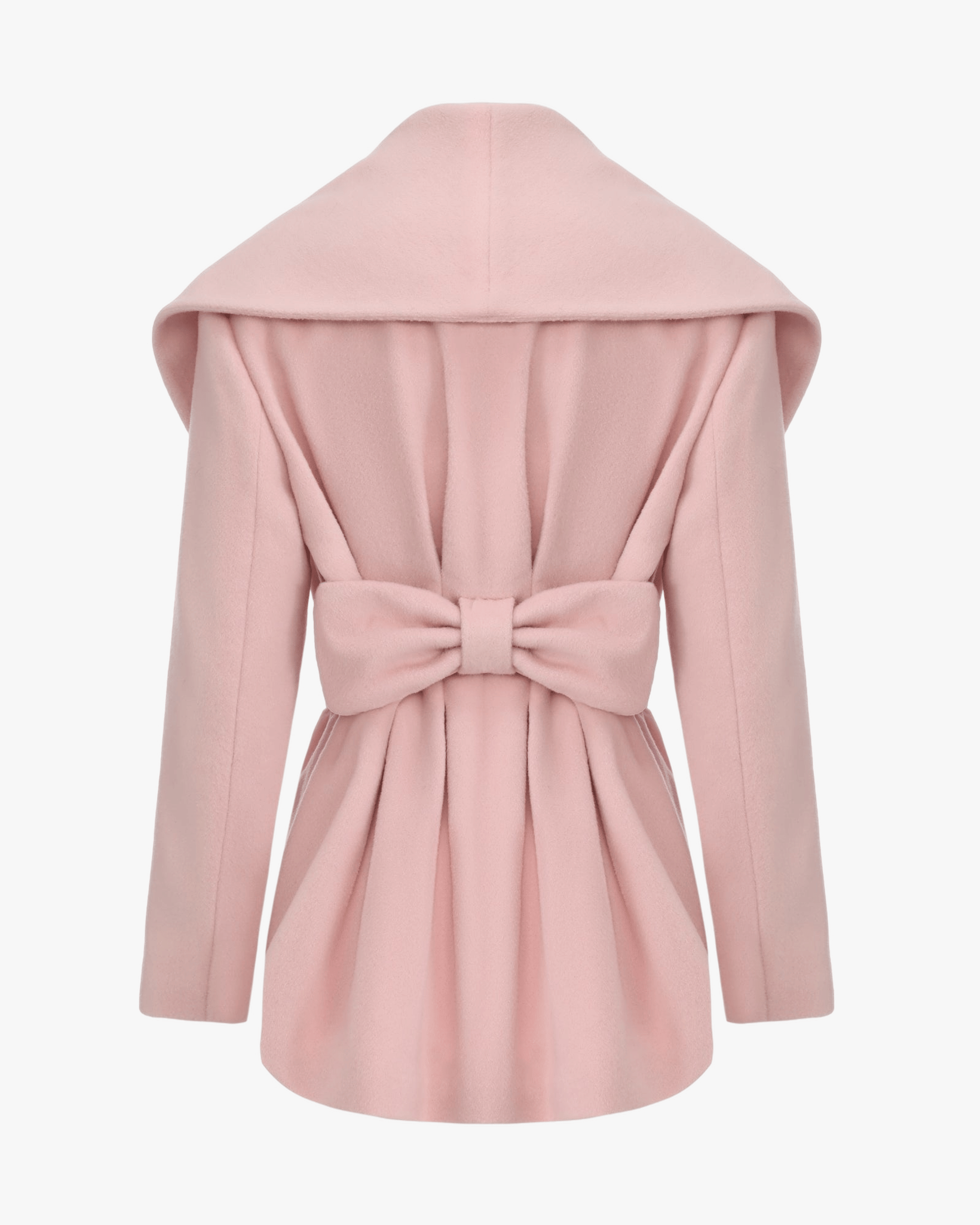 Victoria Bow Coat (Pink) made by Nana Jacqueline
