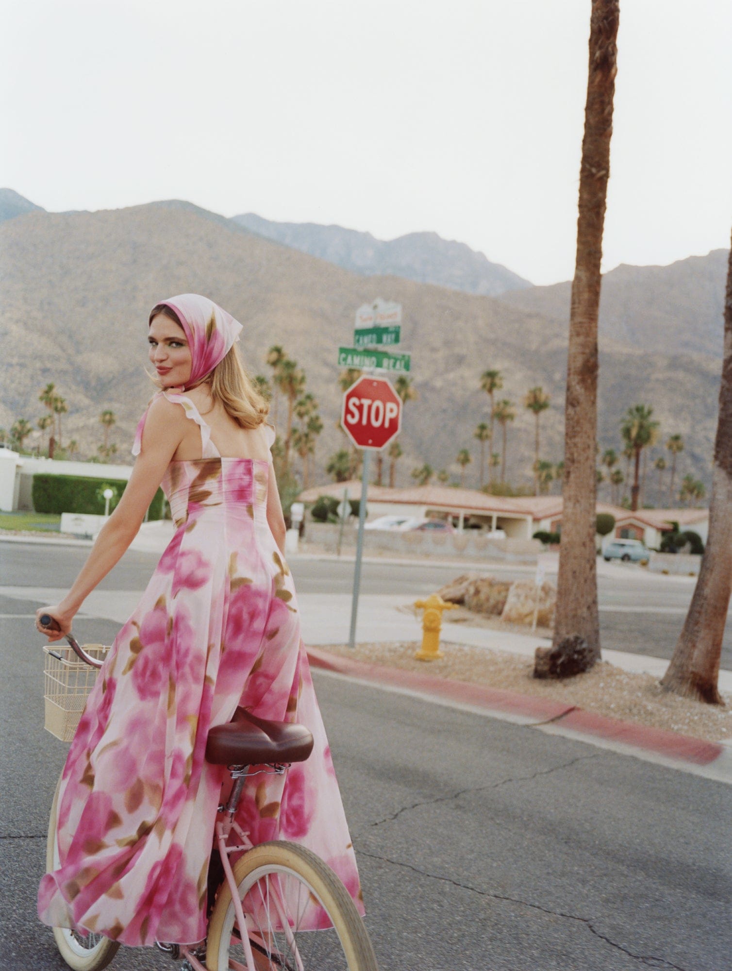 Evie Dress (Floral) in Pink made by Nana Jacqueline