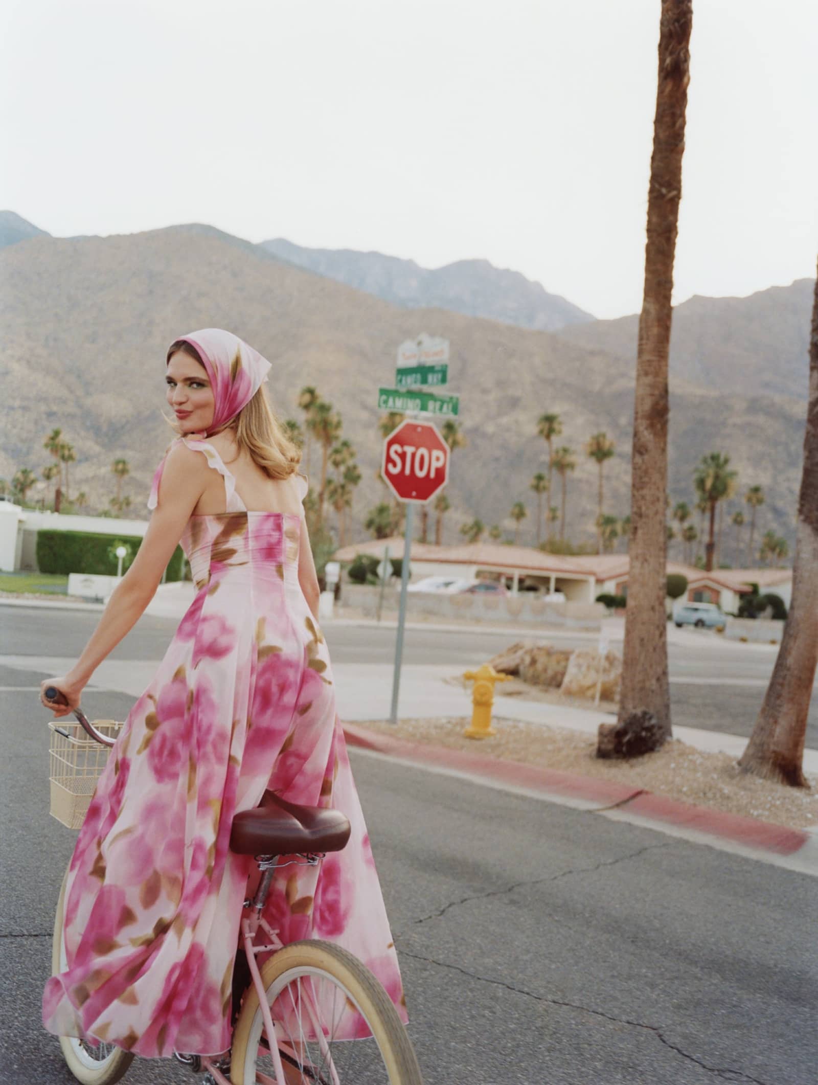 Evie Dress (Floral) in Pink made by Nana Jacqueline