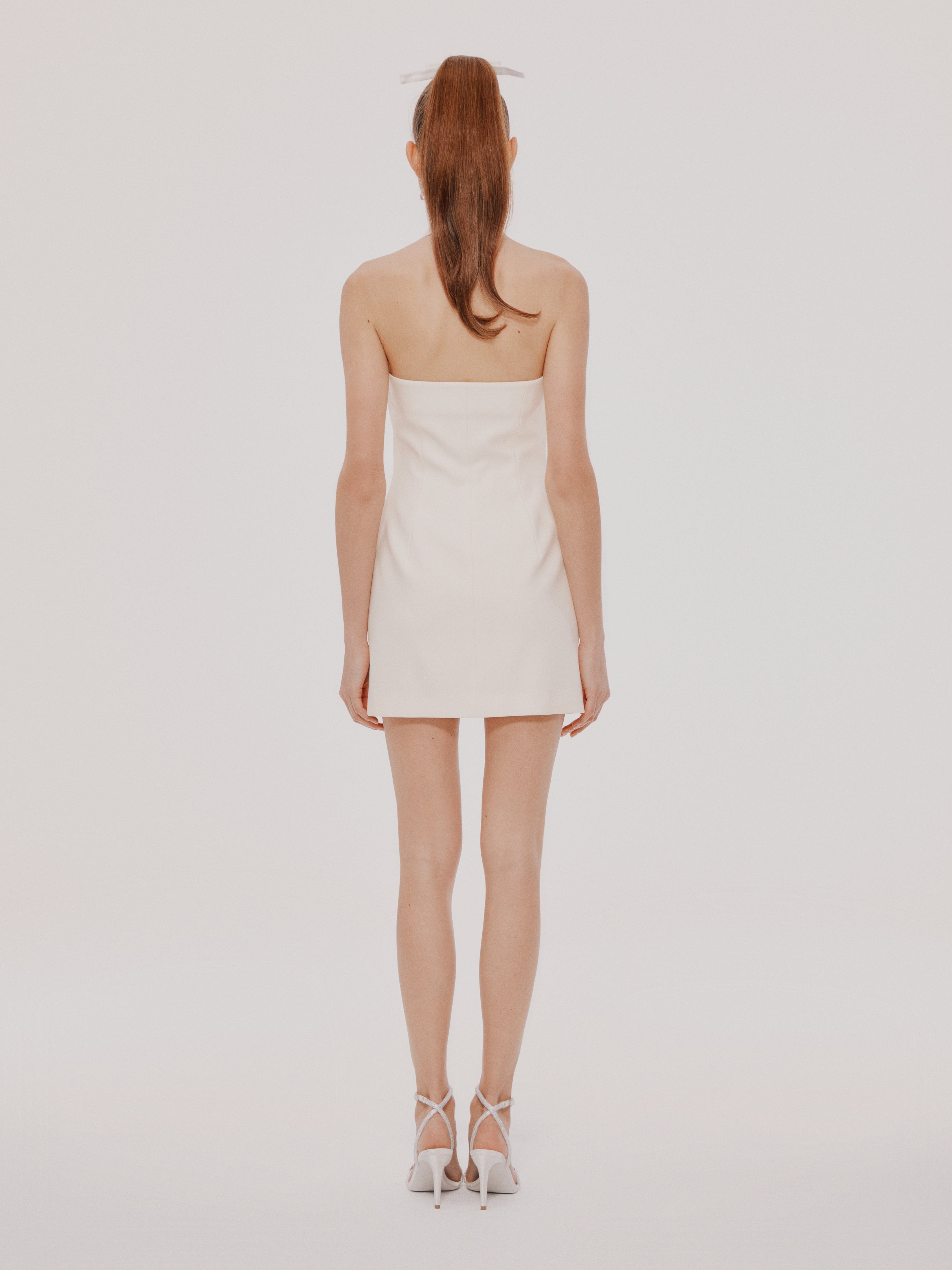 White Ciana Dress (Final Sale) made by Nana Jacqueline