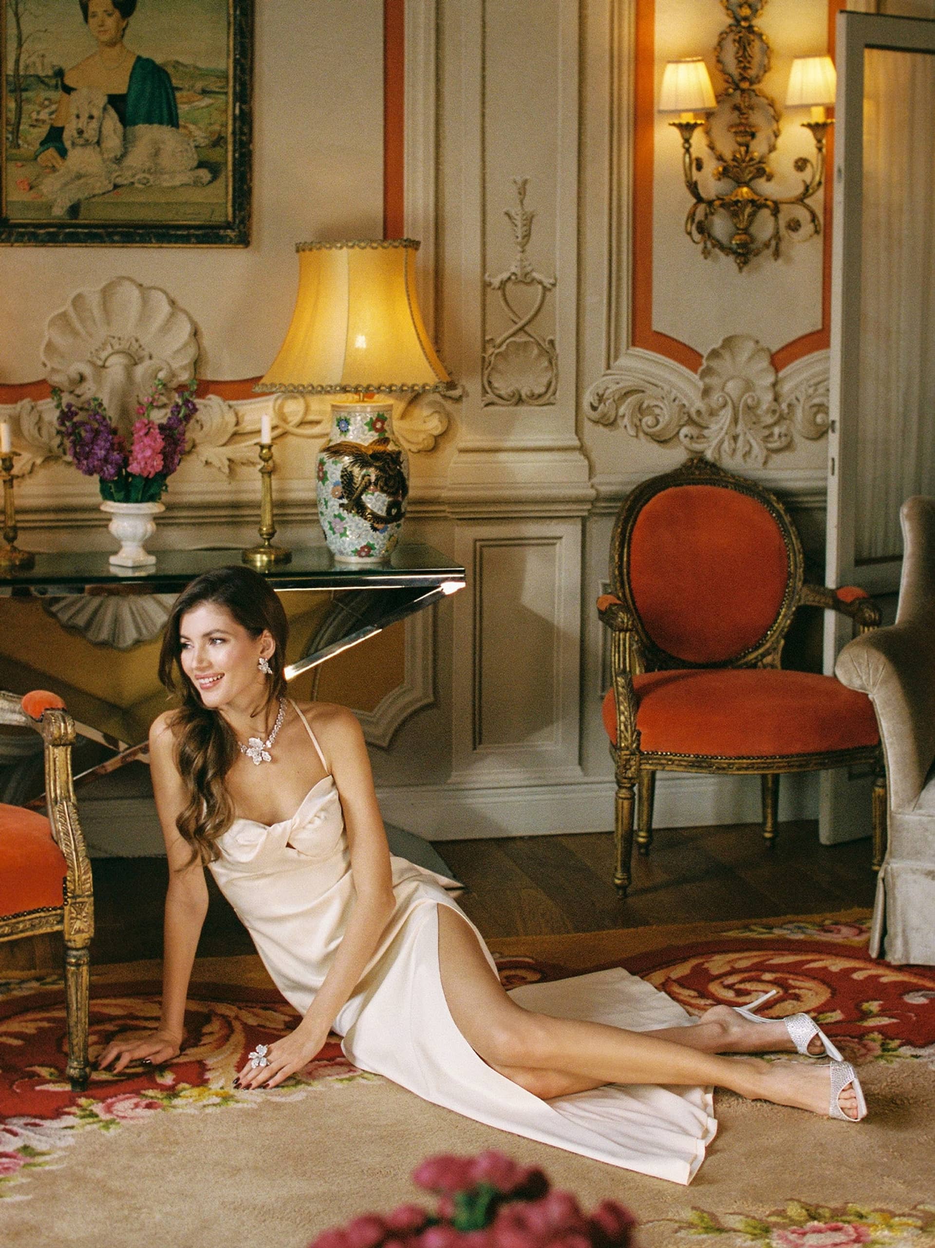 Alaina Dress (Champagne) made by Nana Jacqueline