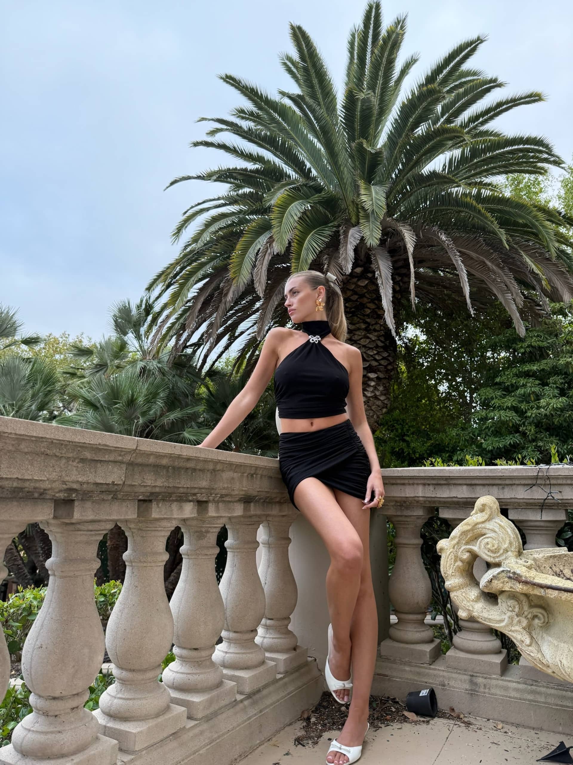 Liu Skirt (Black) made by Nana Jacqueline