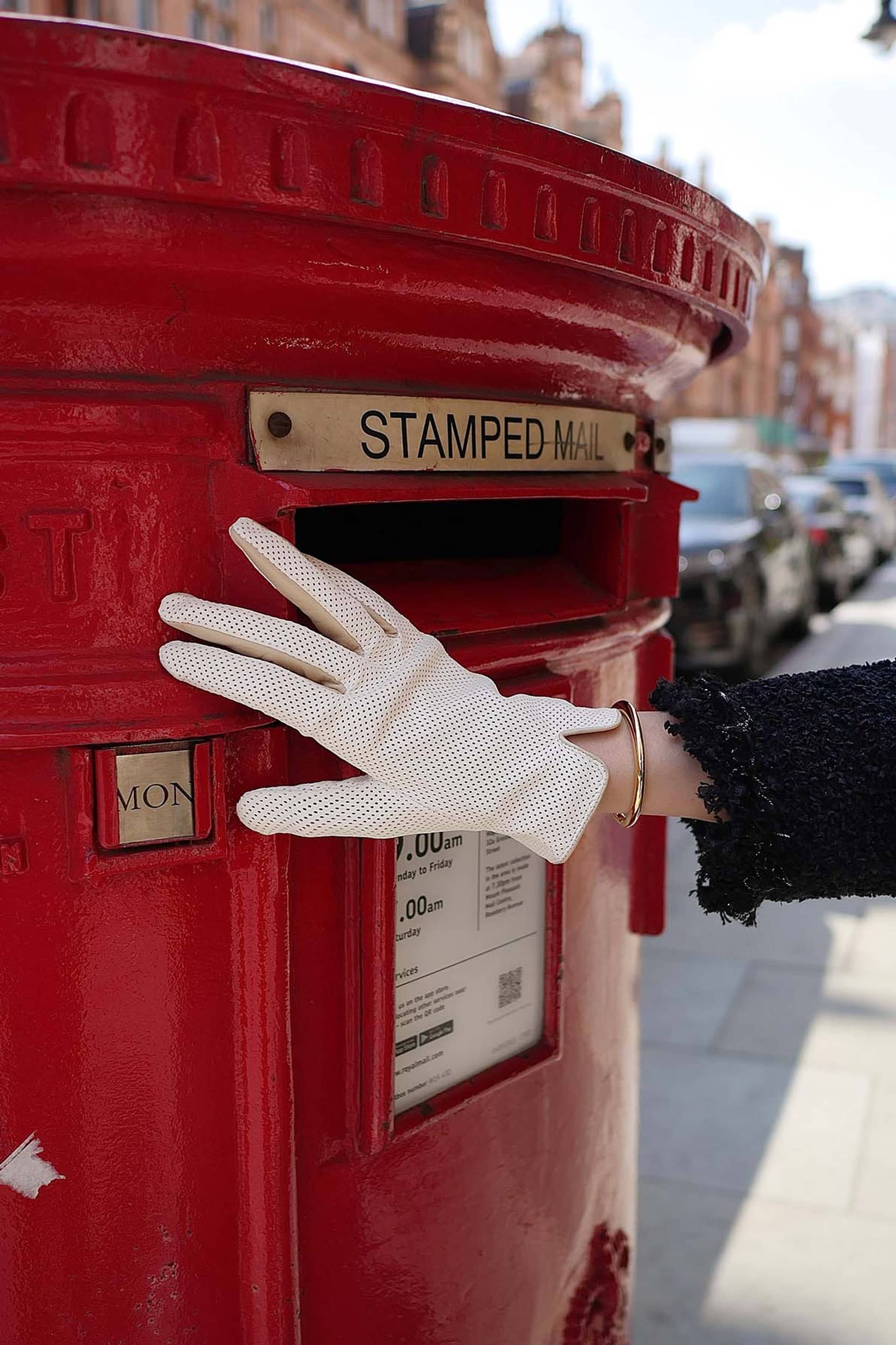 Statement Perforated White made by Handsome Stockholm