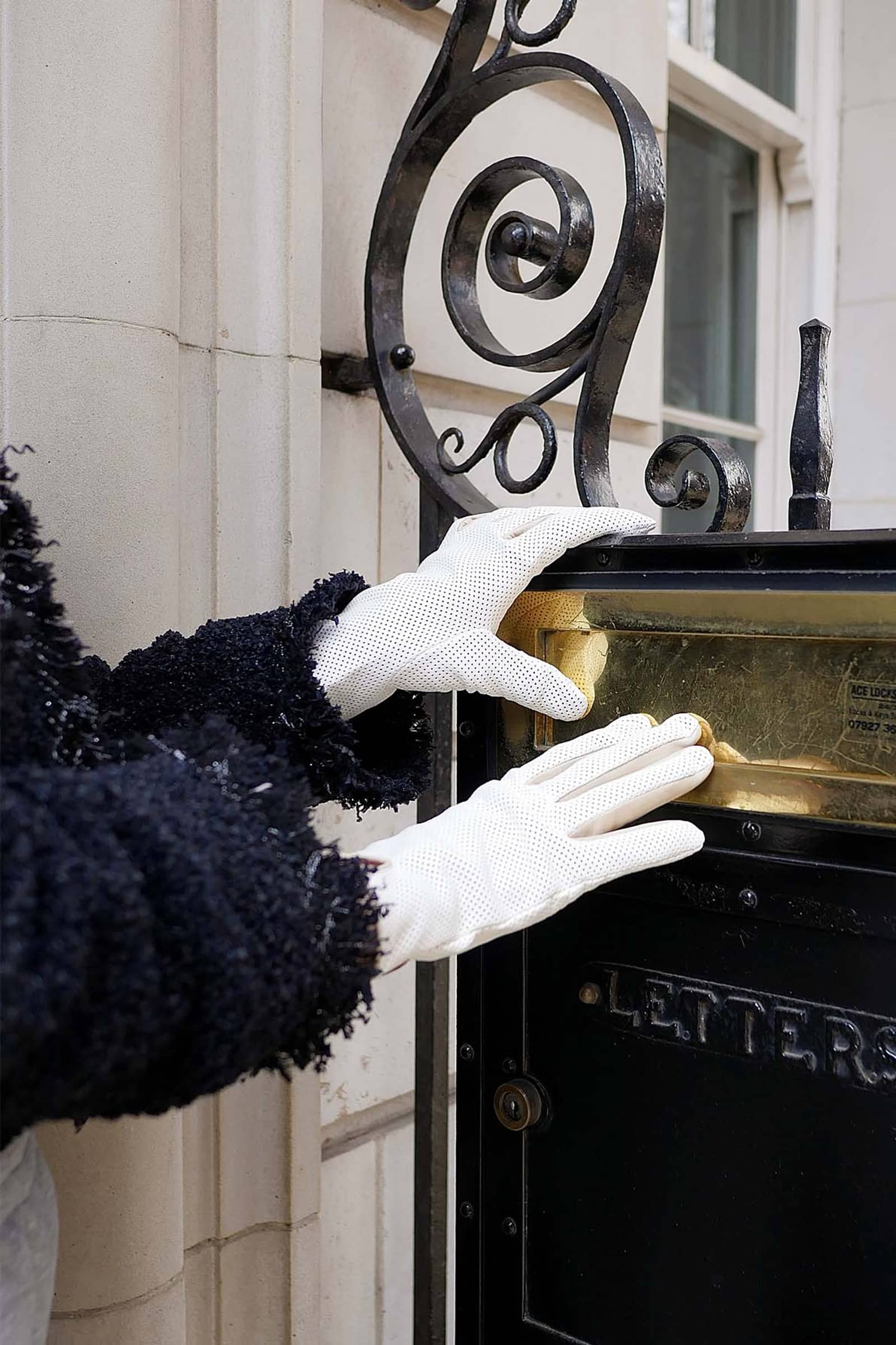 Statement Perforated White made by Handsome Stockholm