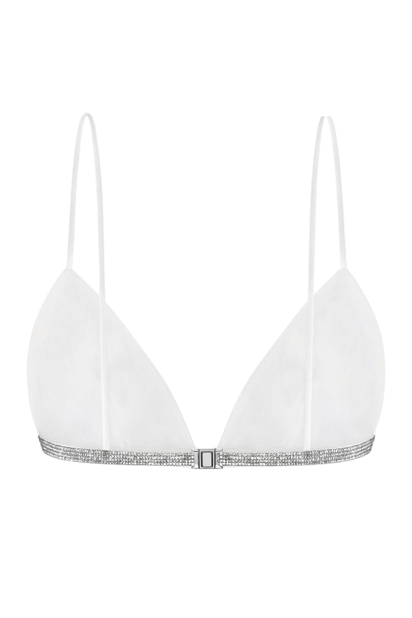 ROSIE SILK BRA made by NUÉ