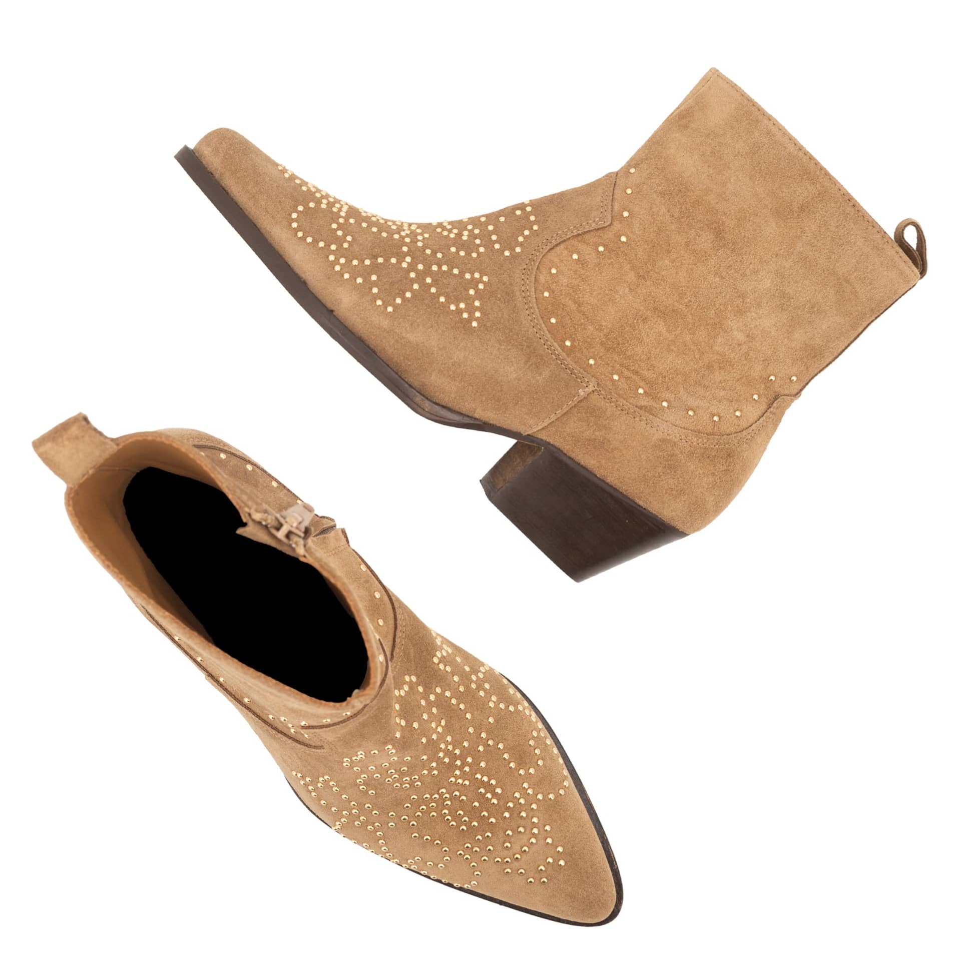 CAMERON SUEDE BOOTIES made by Toral