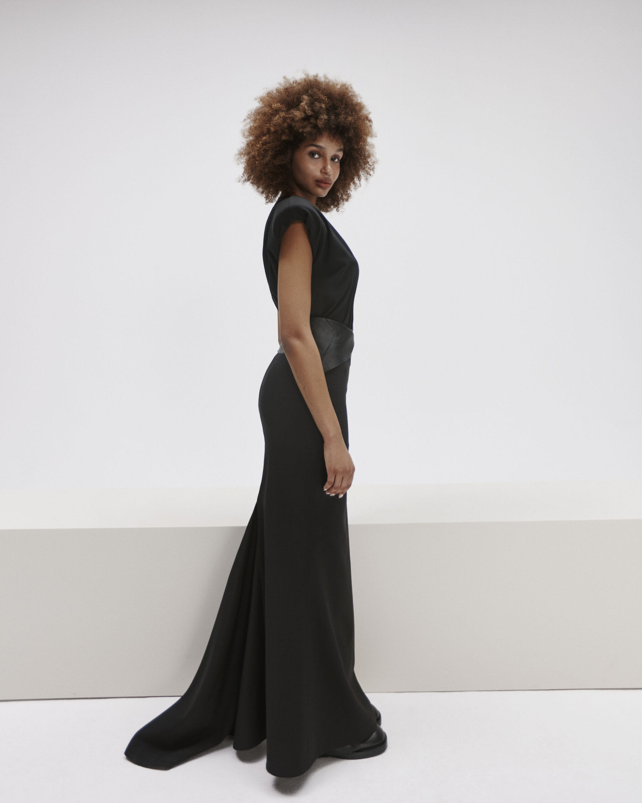 Maxi Skirt With Train made by YAVORSKA