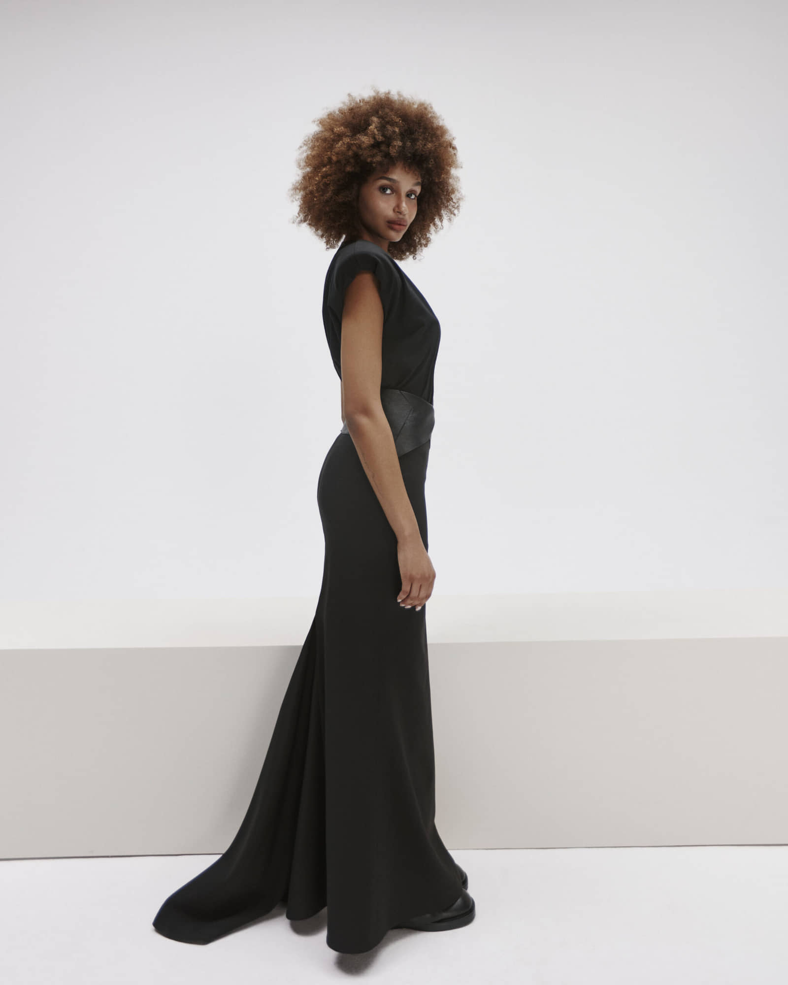 Maxi Skirt With Train made by YAVORSKA