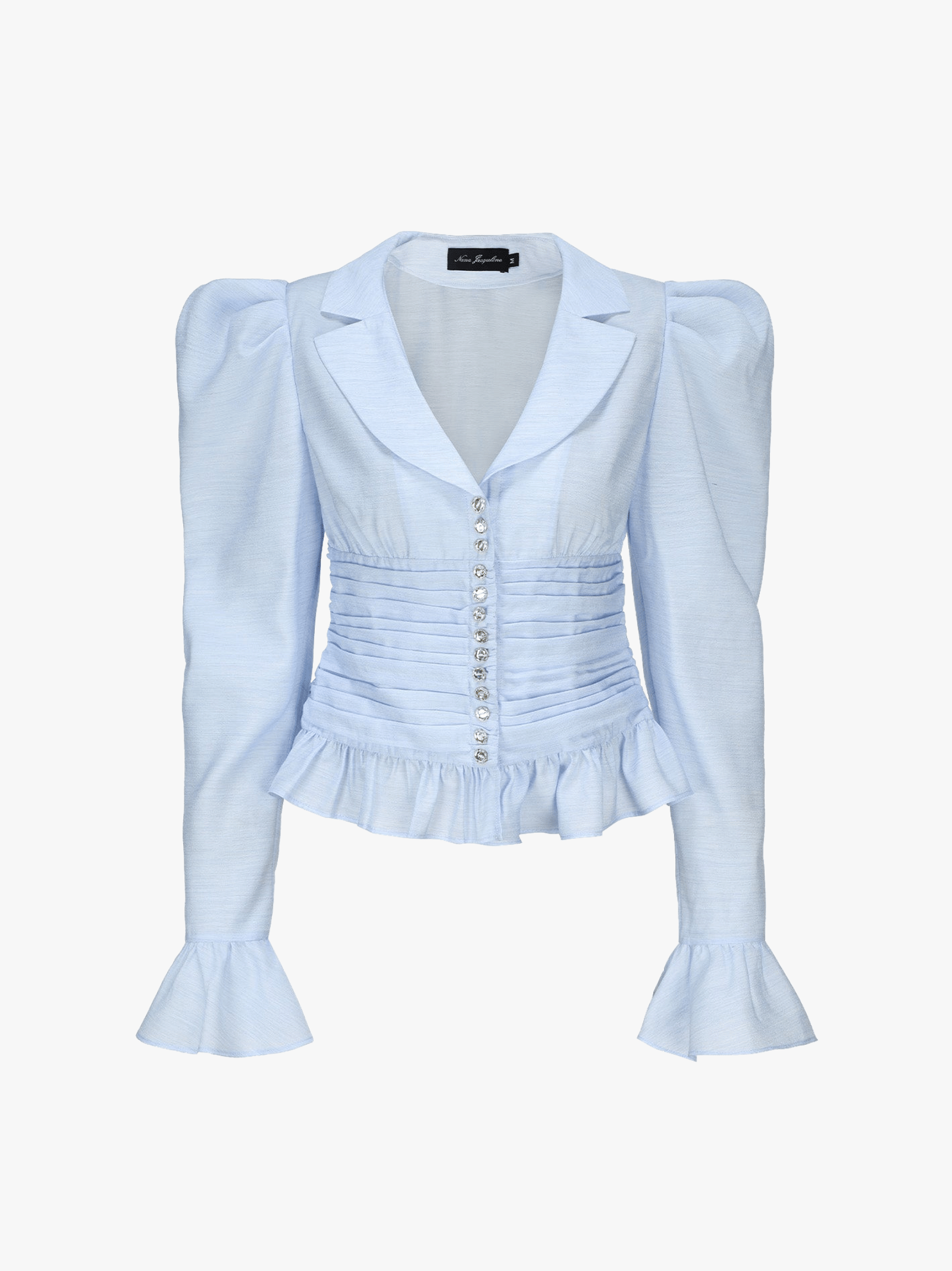 Emilia Top (Blue) made by Nana Jacqueline