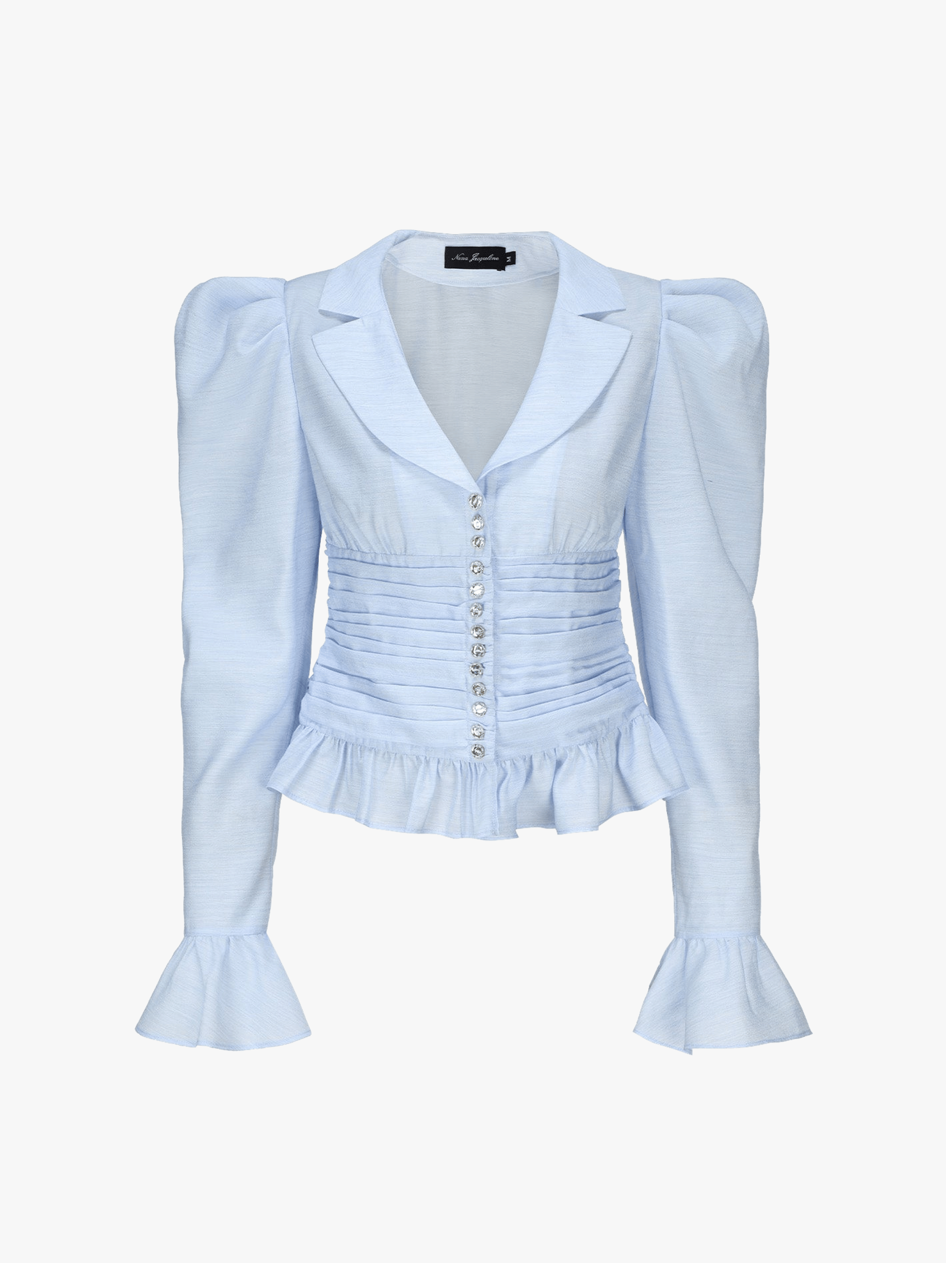 Emilia Top (Blue) made by Nana Jacqueline