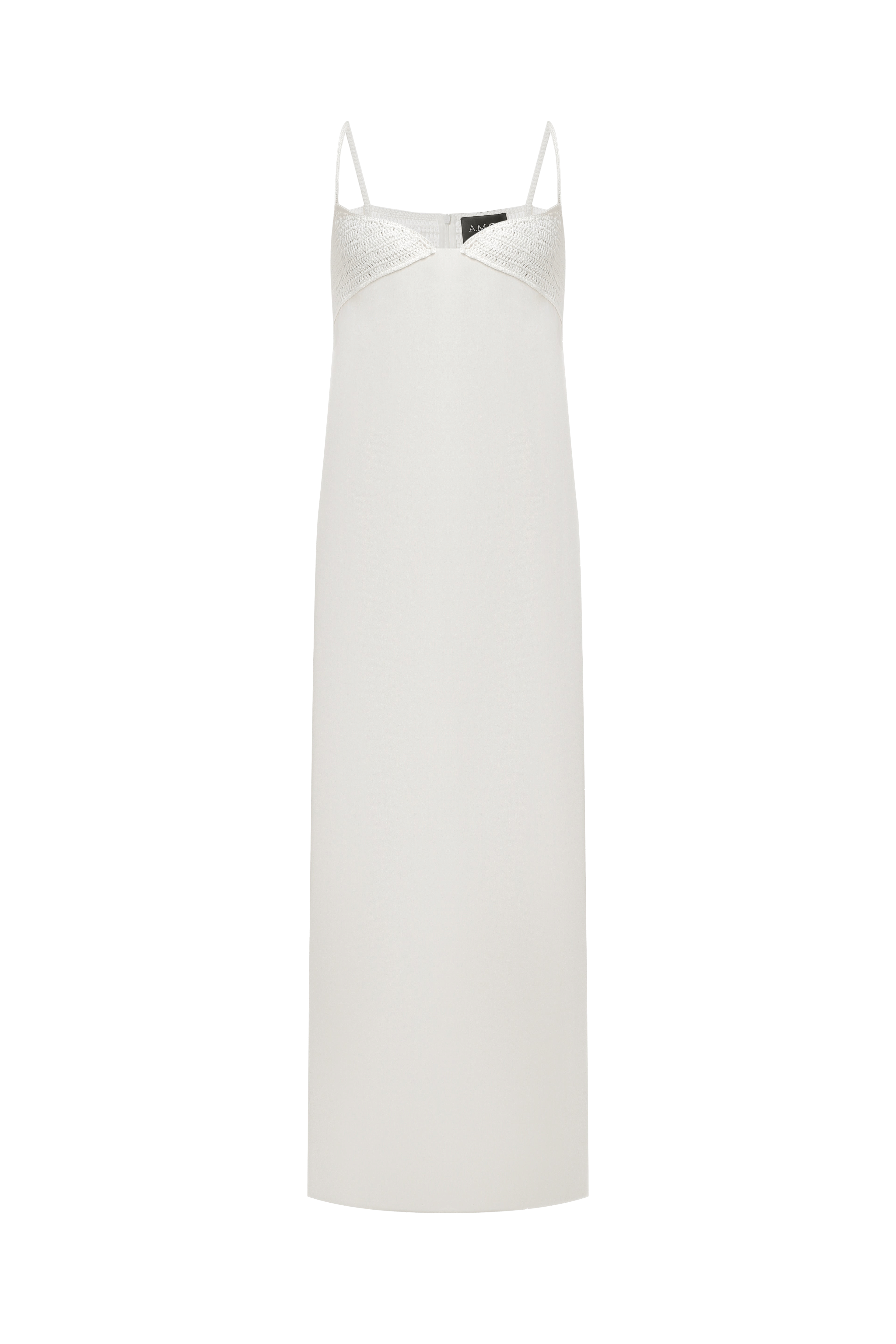 Dress with knitted top made by A.M.G