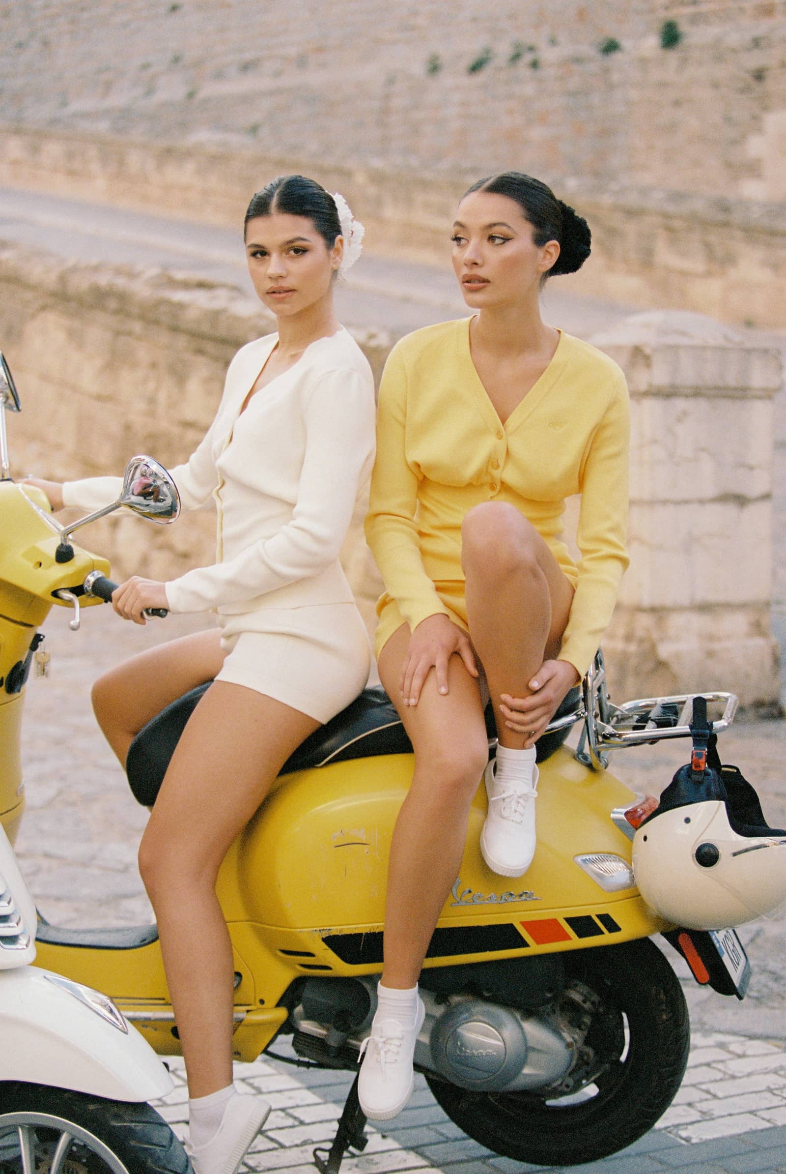 Naomi Knit Set (White) made by Nana Jacqueline