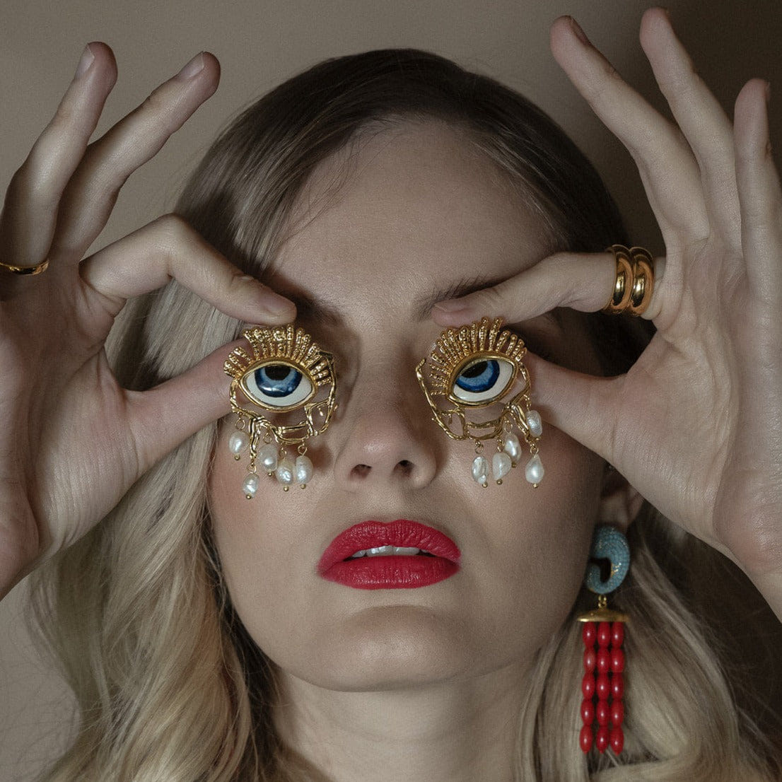 ELSA EARRINGS made by Zepplin The Label