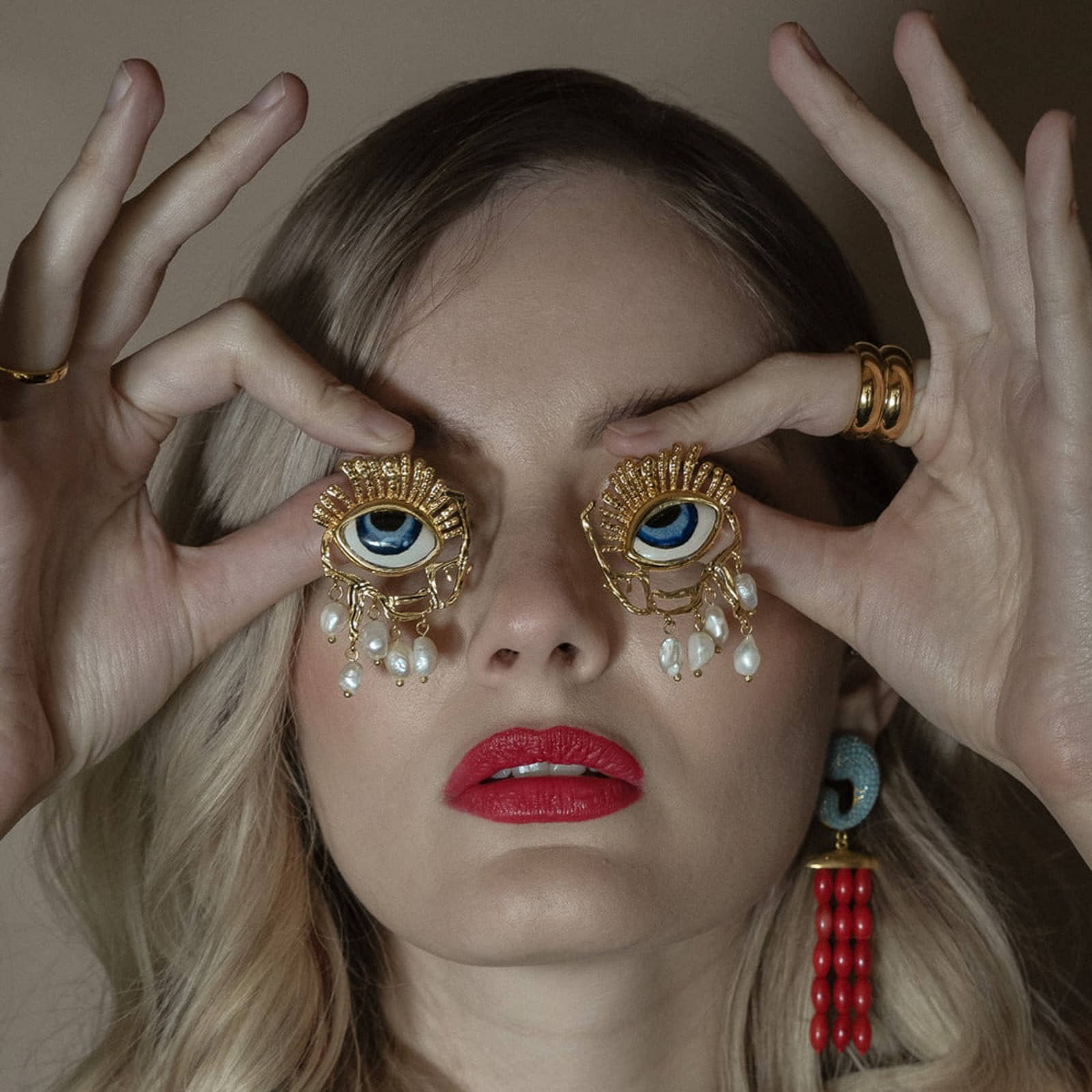 ELSA EARRINGS made by Zepplin The Label