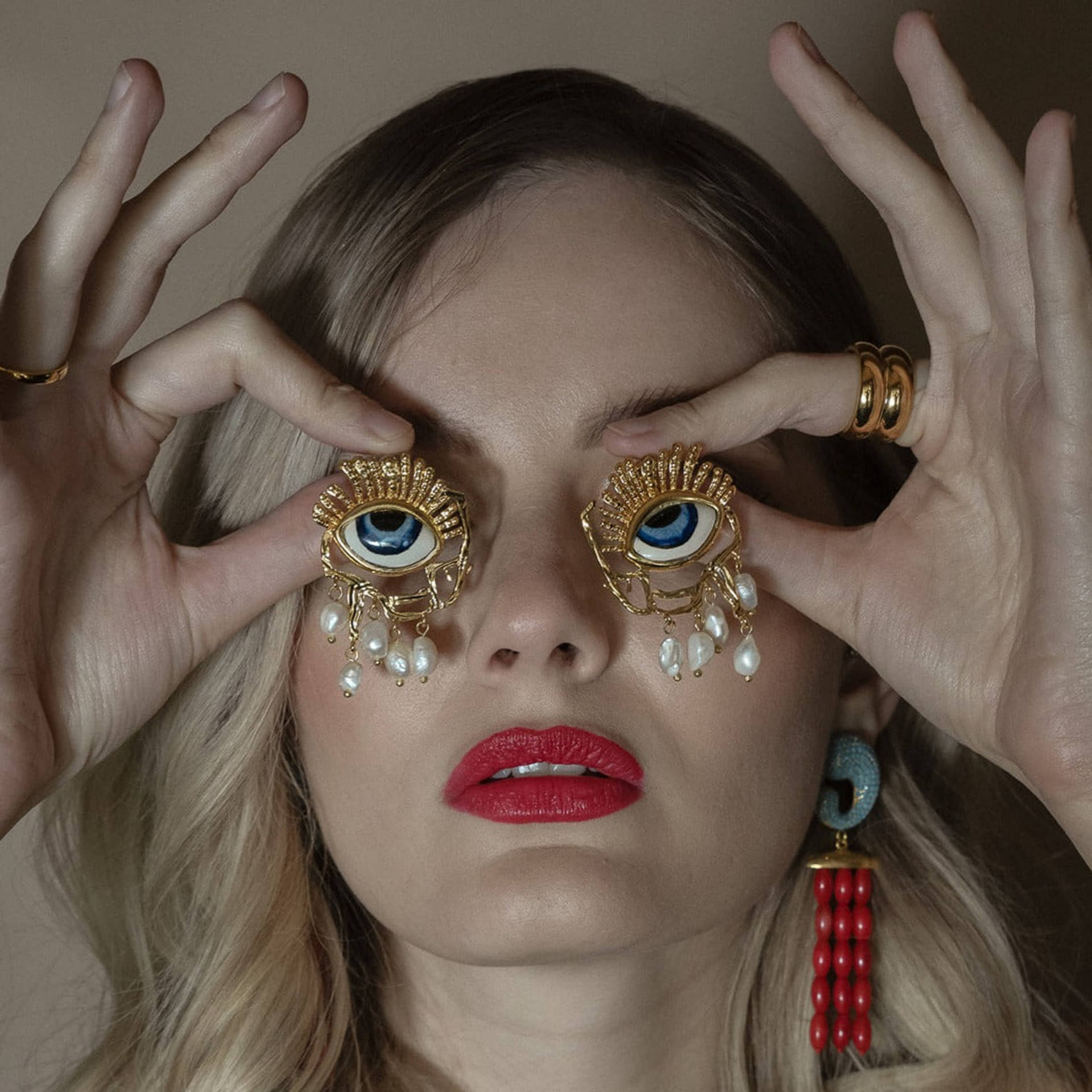 ELSA EARRINGS made by Zepplin The Label