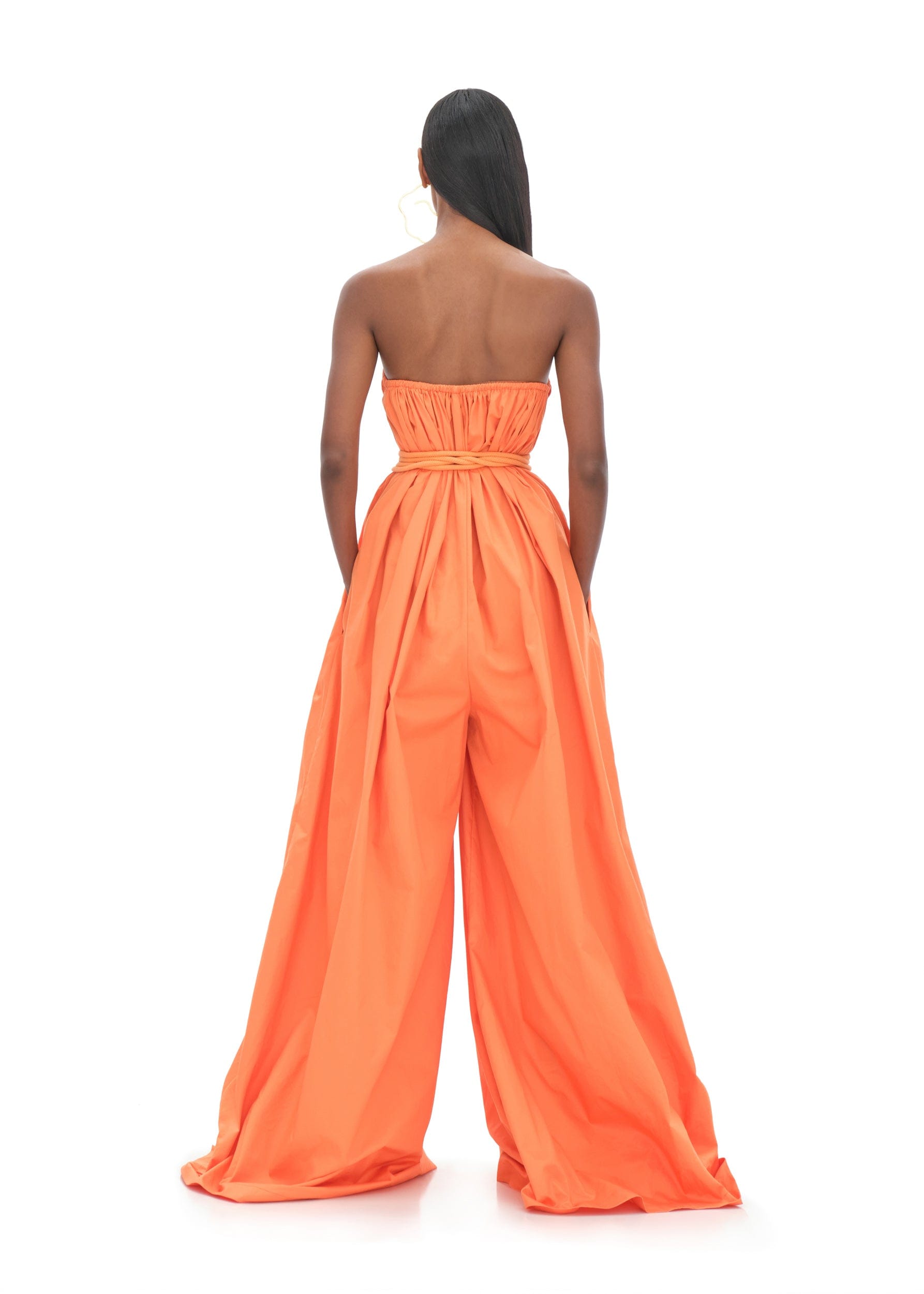 JUMA CANTALOUPE JUMPSUIT made by Andrea Iyamah