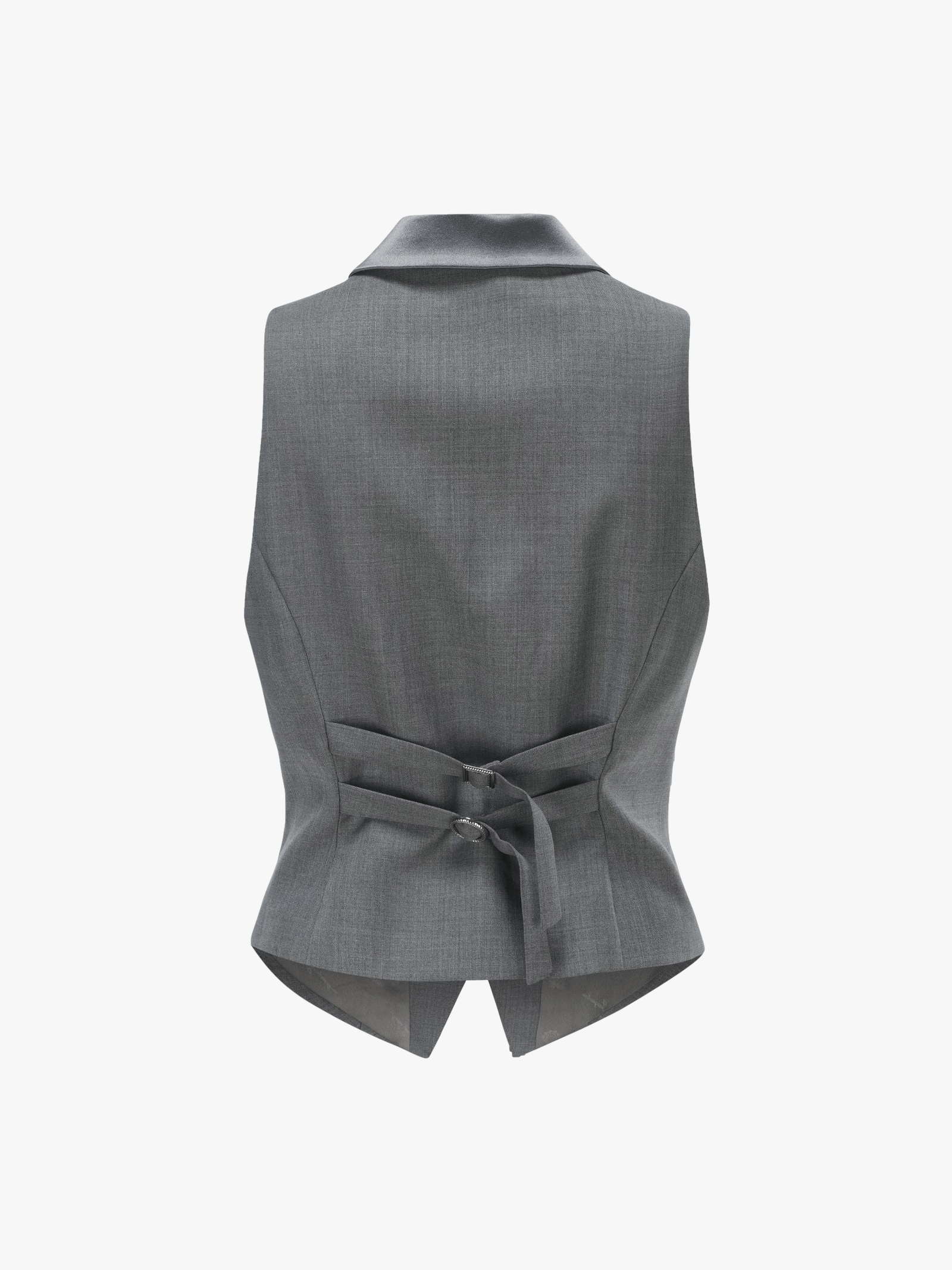 Diana Vest (Grey) in Grey made by Nana Jacqueline