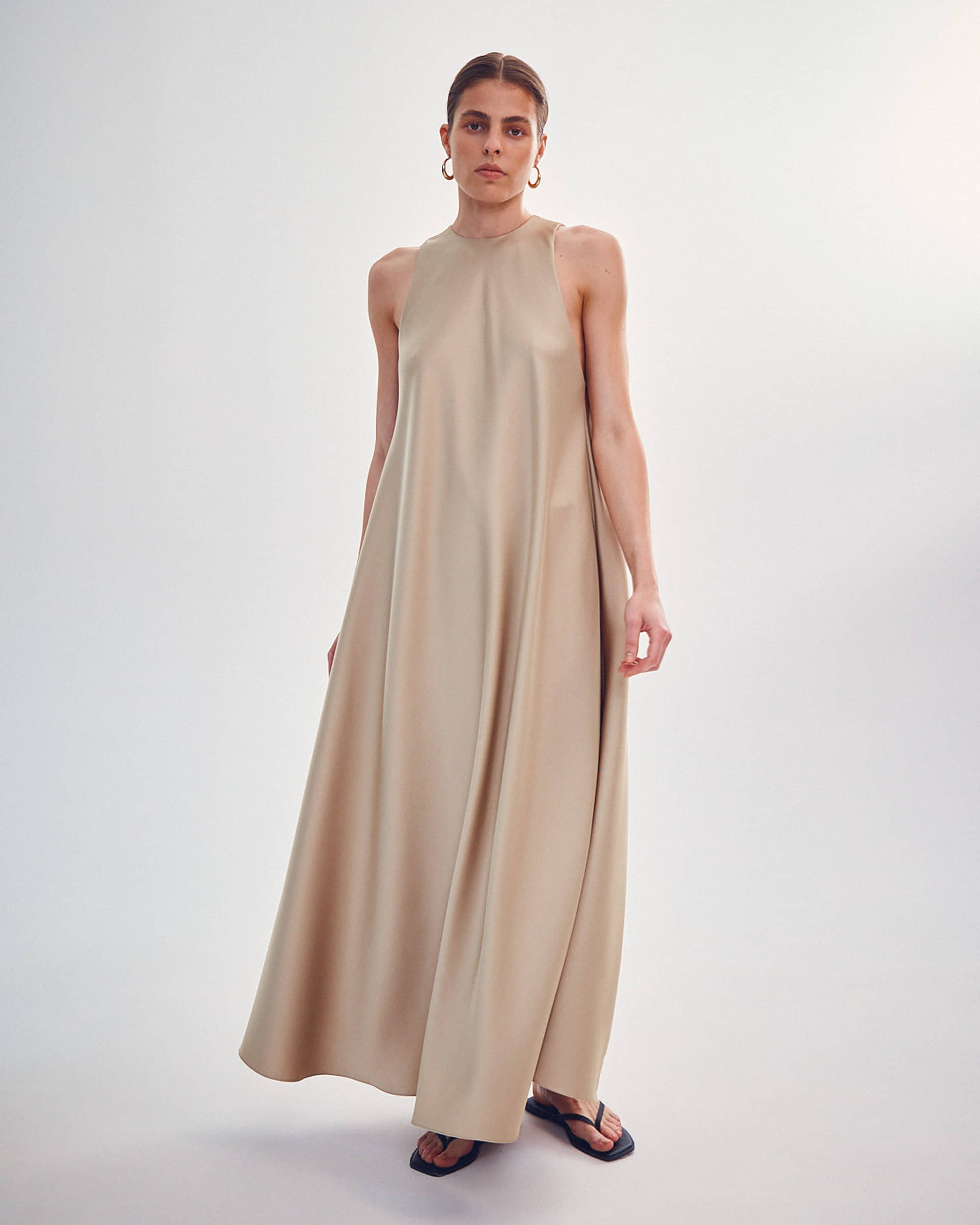 GOLD DRESS made by DELEGAN Clothes