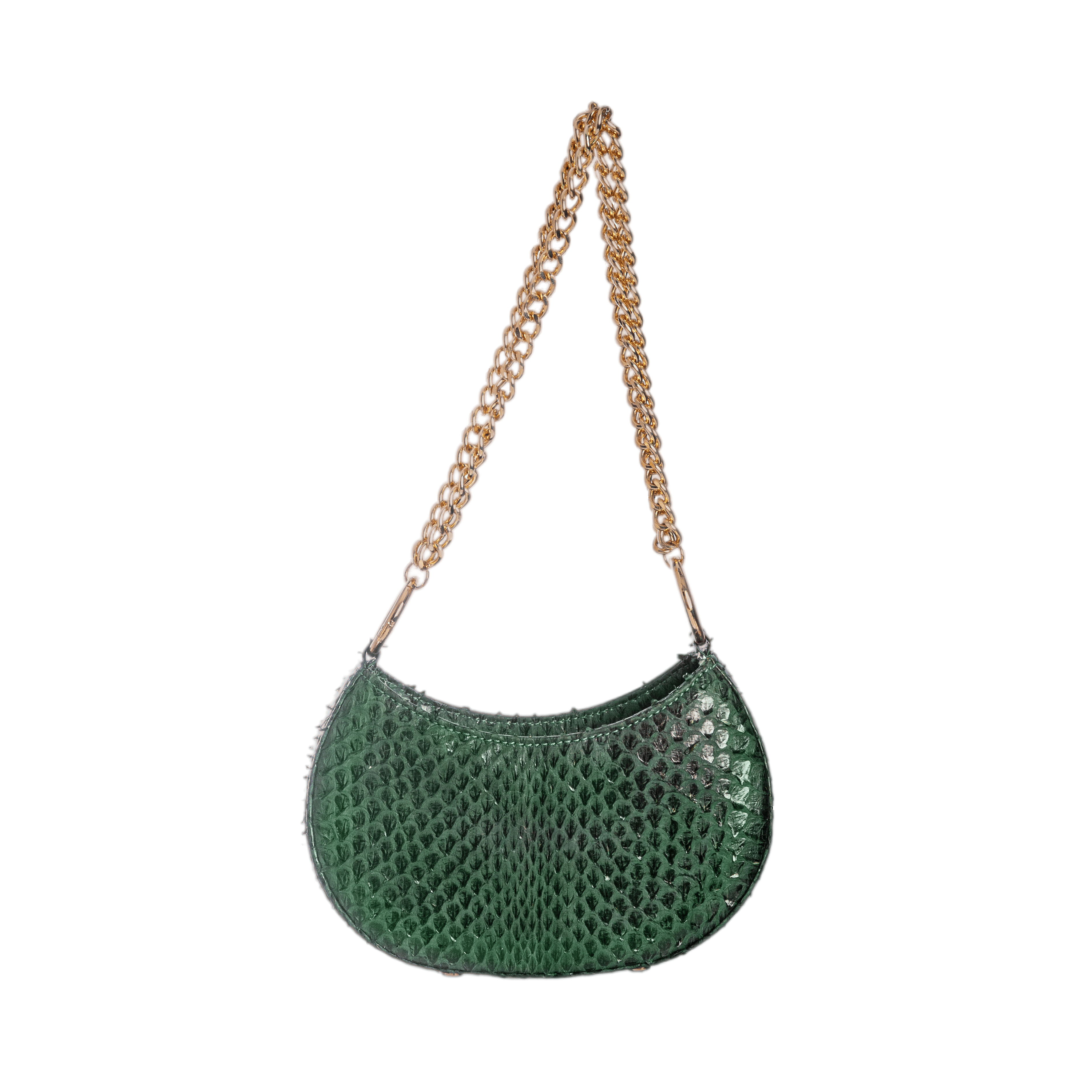 Basita - Dark Green - Hand Bag made by ALIEL