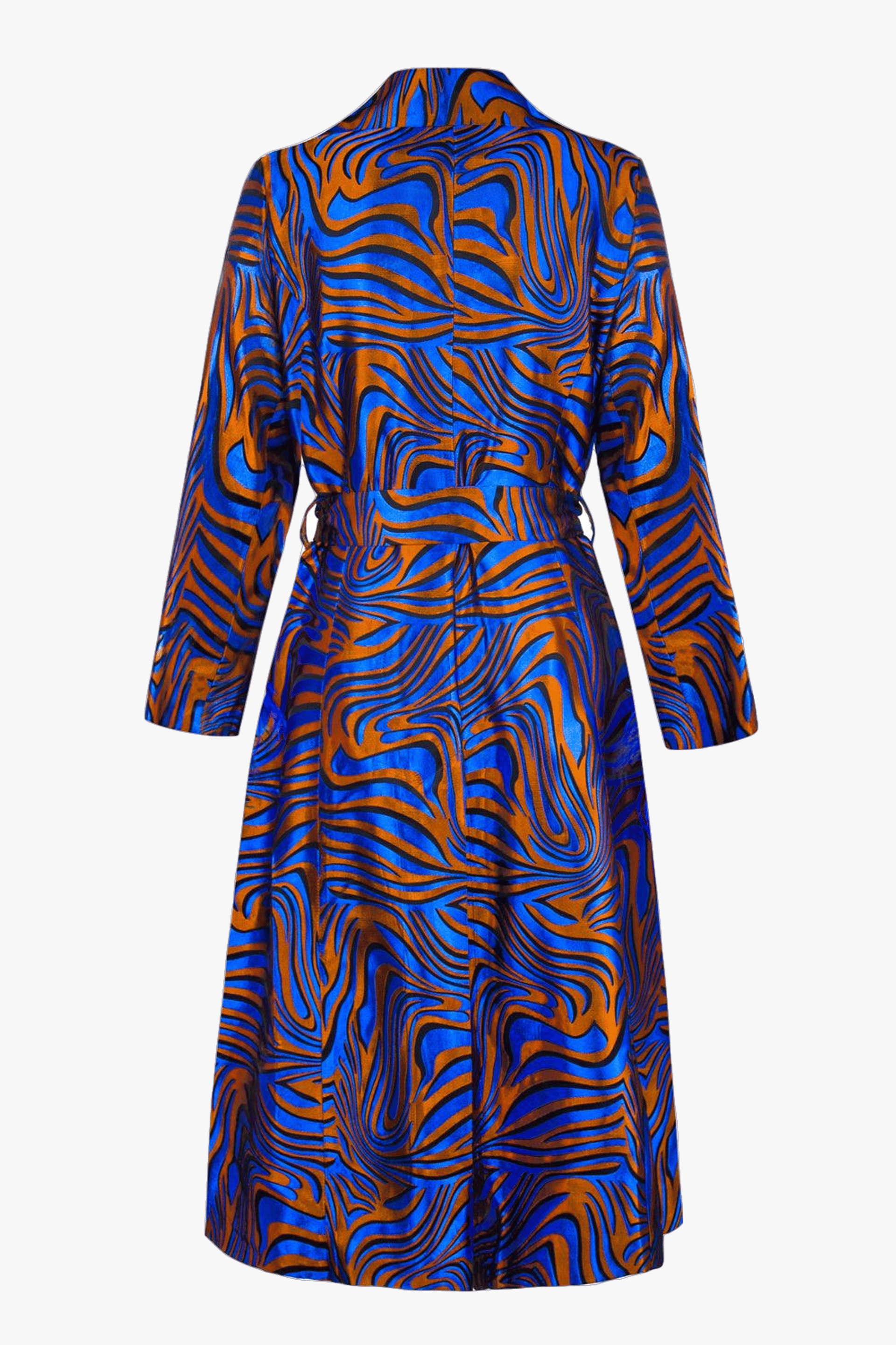 Blue Marilyn Coat № 23 made by ANDREEVA