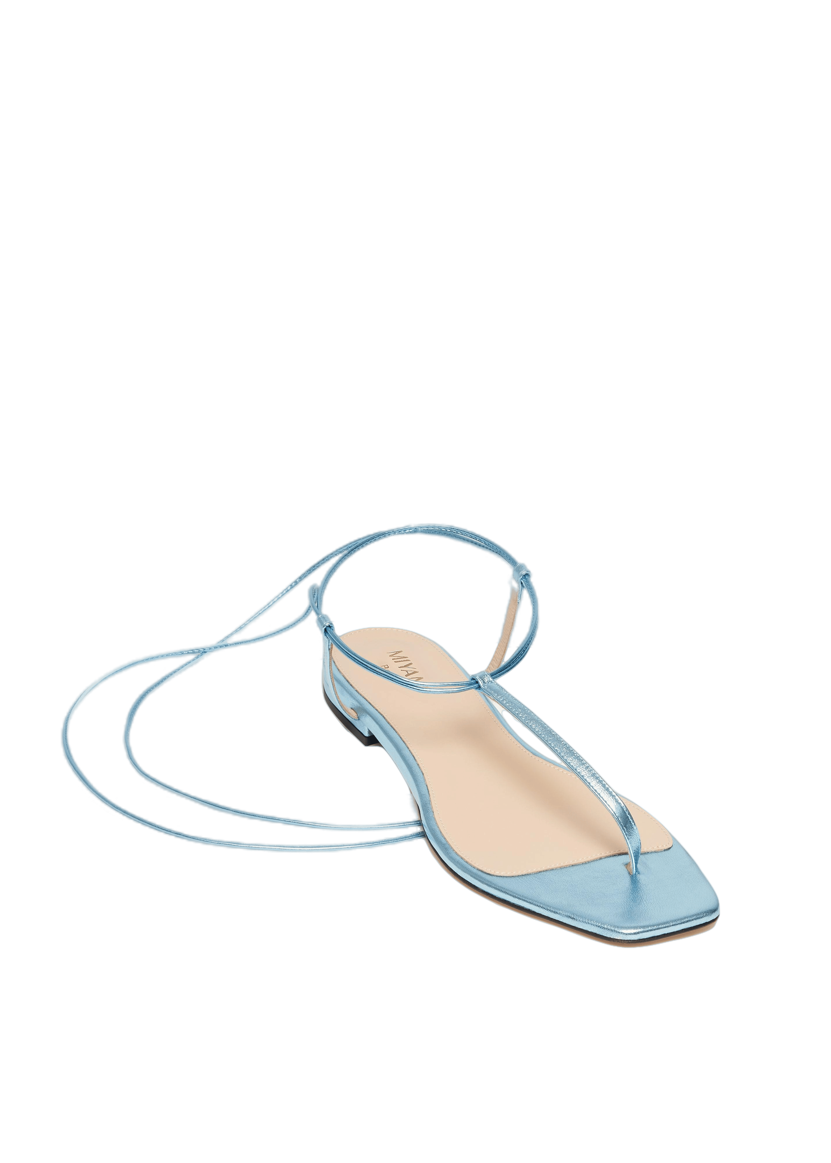 Fleur Sandals in Blue made by Miyana Berlin