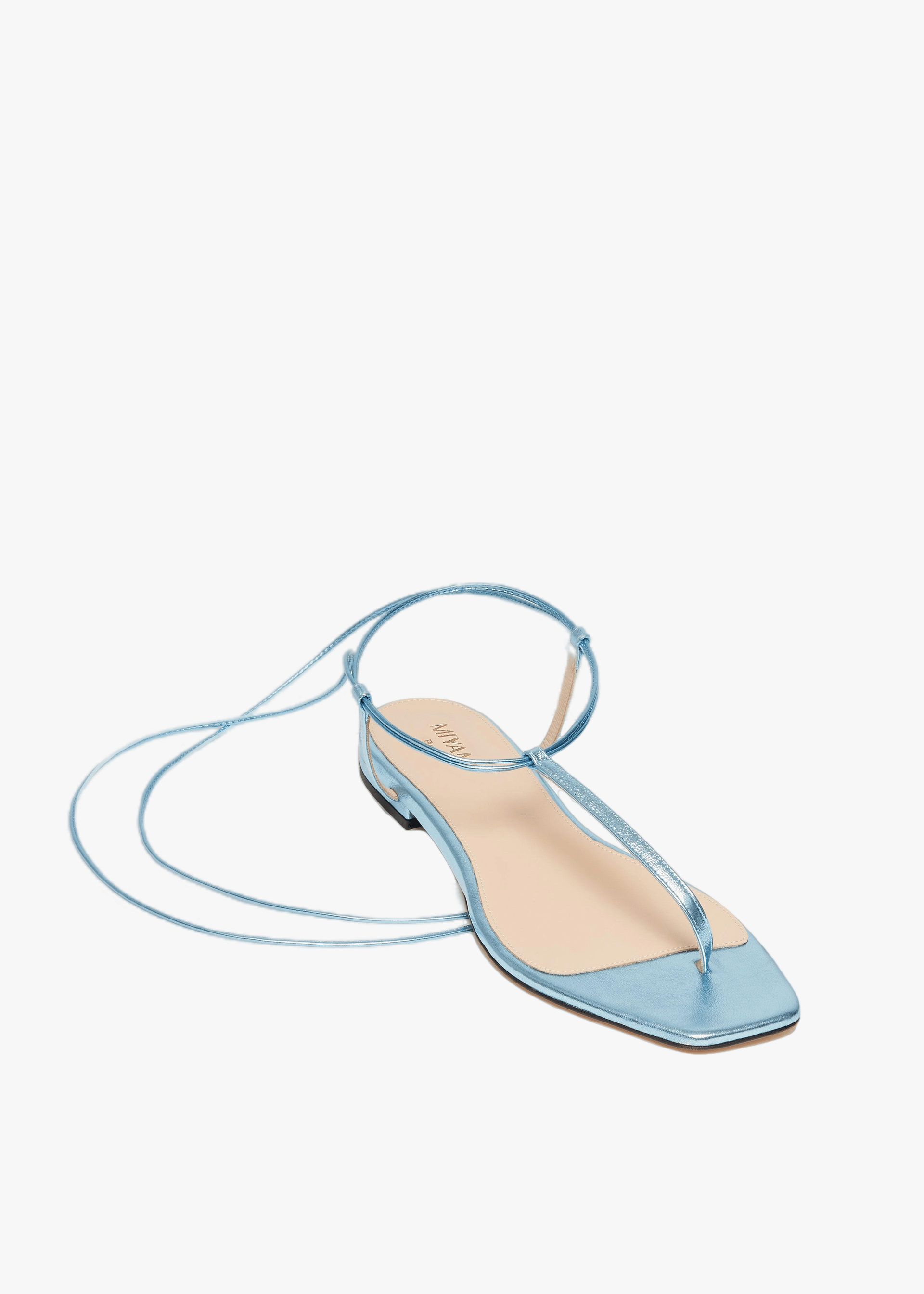 Fleur Sandals in Blue made by Miyana Berlin