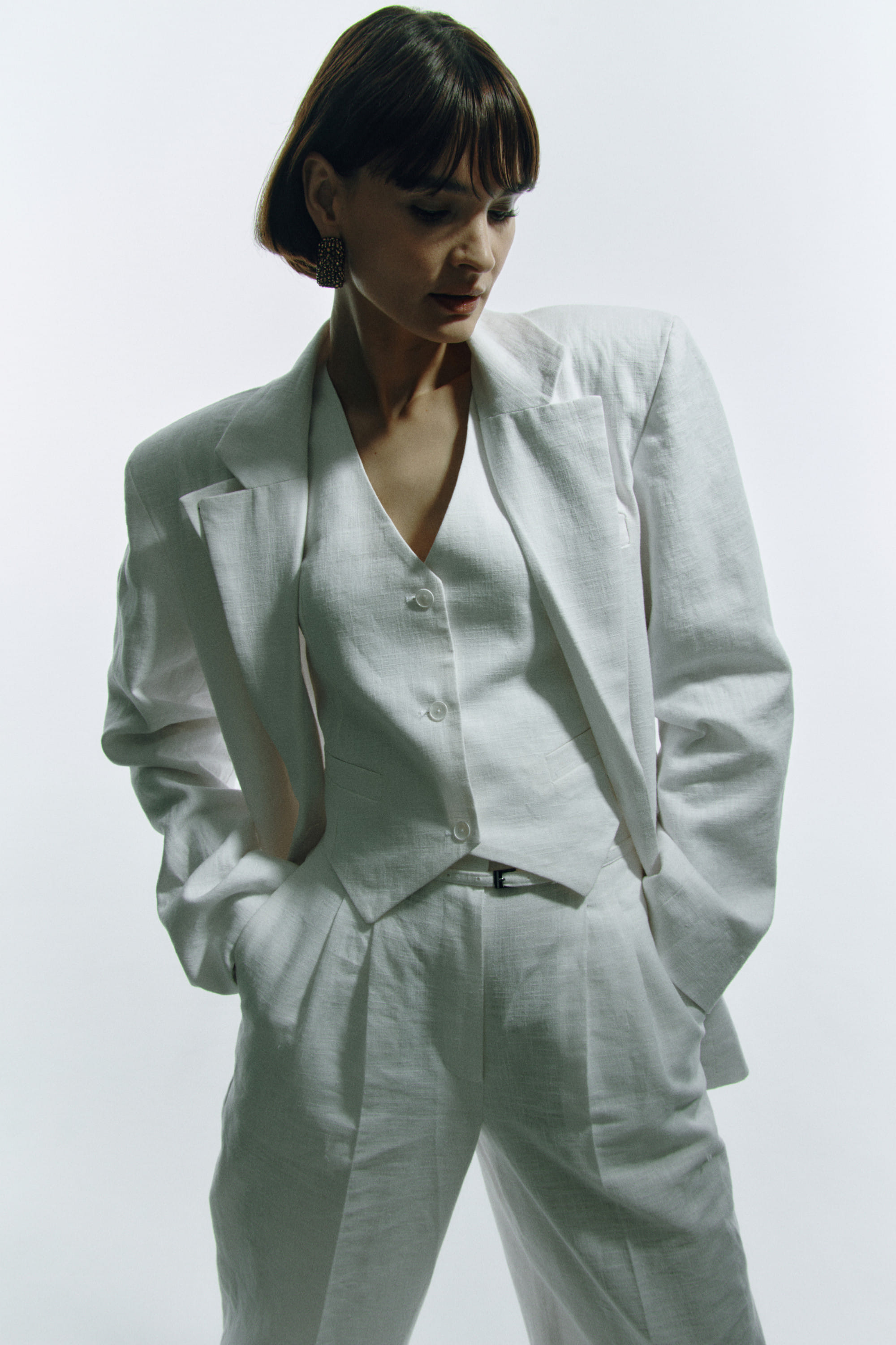 Seashell Whisper blazer made by Wiktoria Frankowska